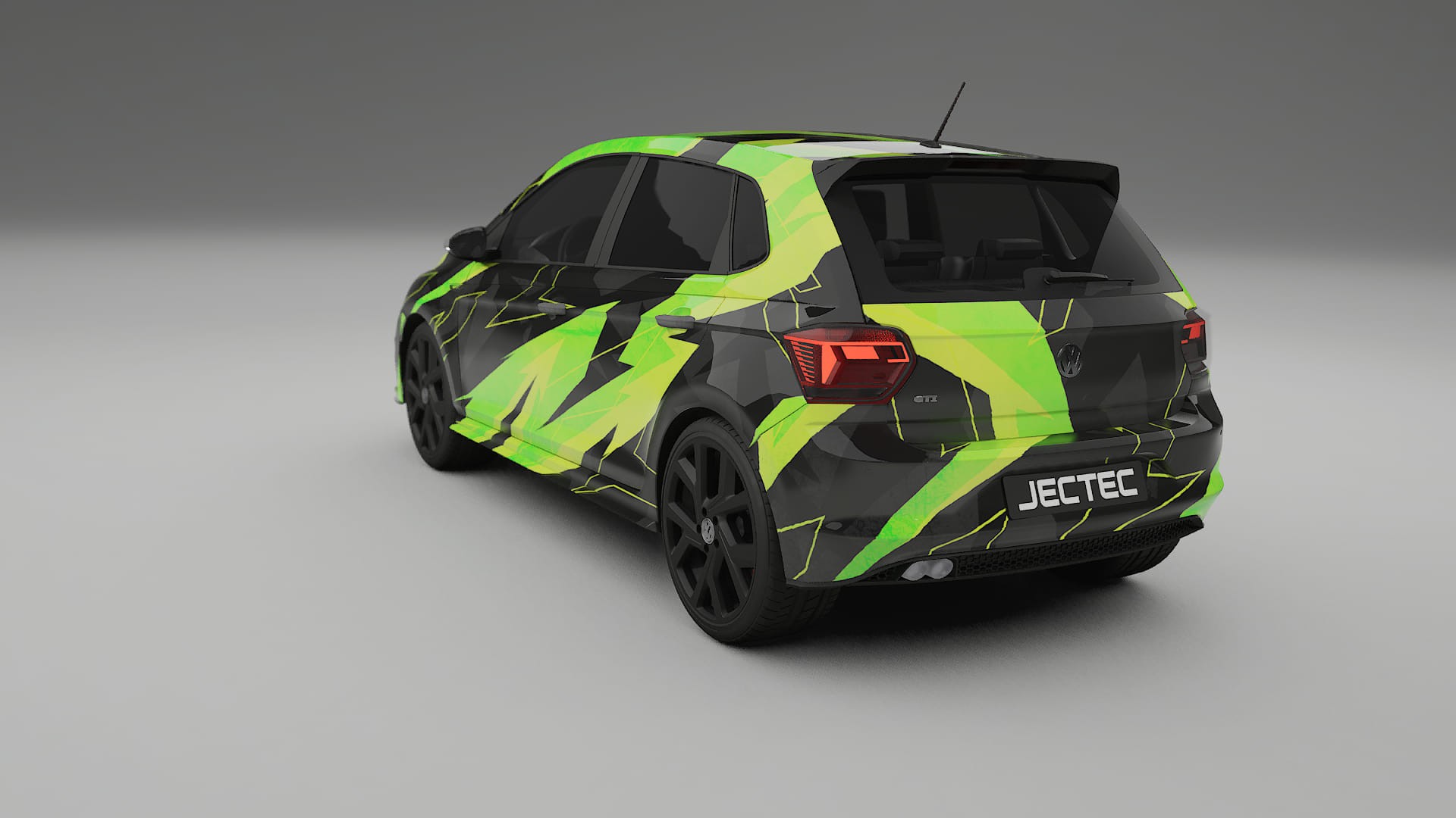 VW Polo GTI VI NINJA TURTLES Designed Wrap PPF Kit – Printable Polyurethane Film