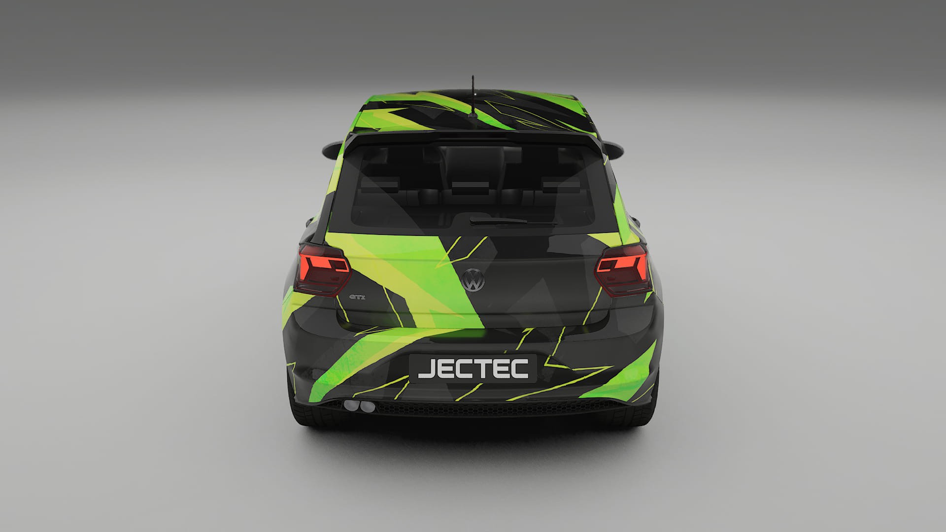 VW Polo GTI VI NINJA TURTLES Designed Wrap PPF Kit – Printable Polyurethane Film
