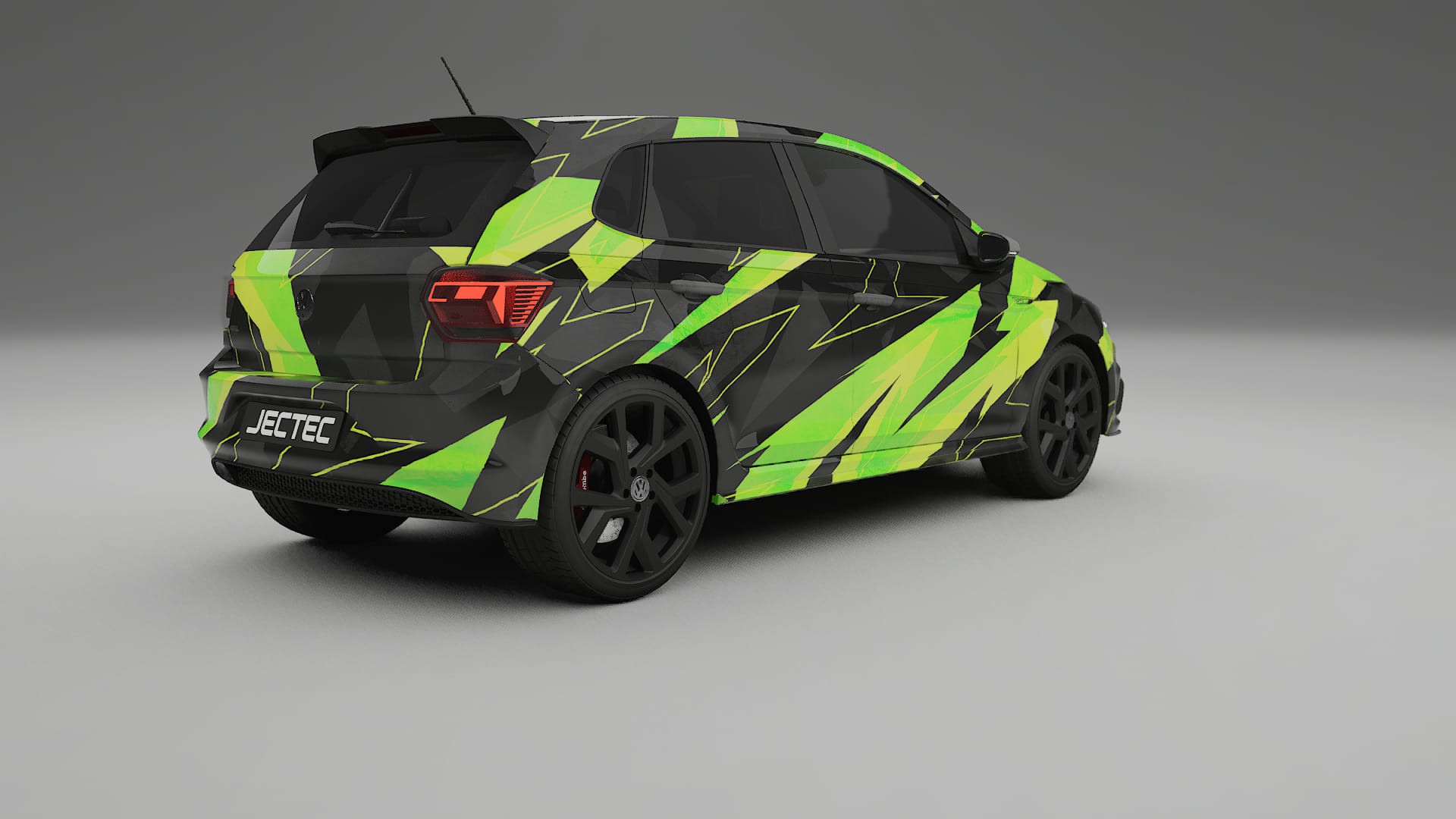 VW Polo GTI VI NINJA TURTLES Designed Wrap PPF Kit – Printable Polyurethane Film