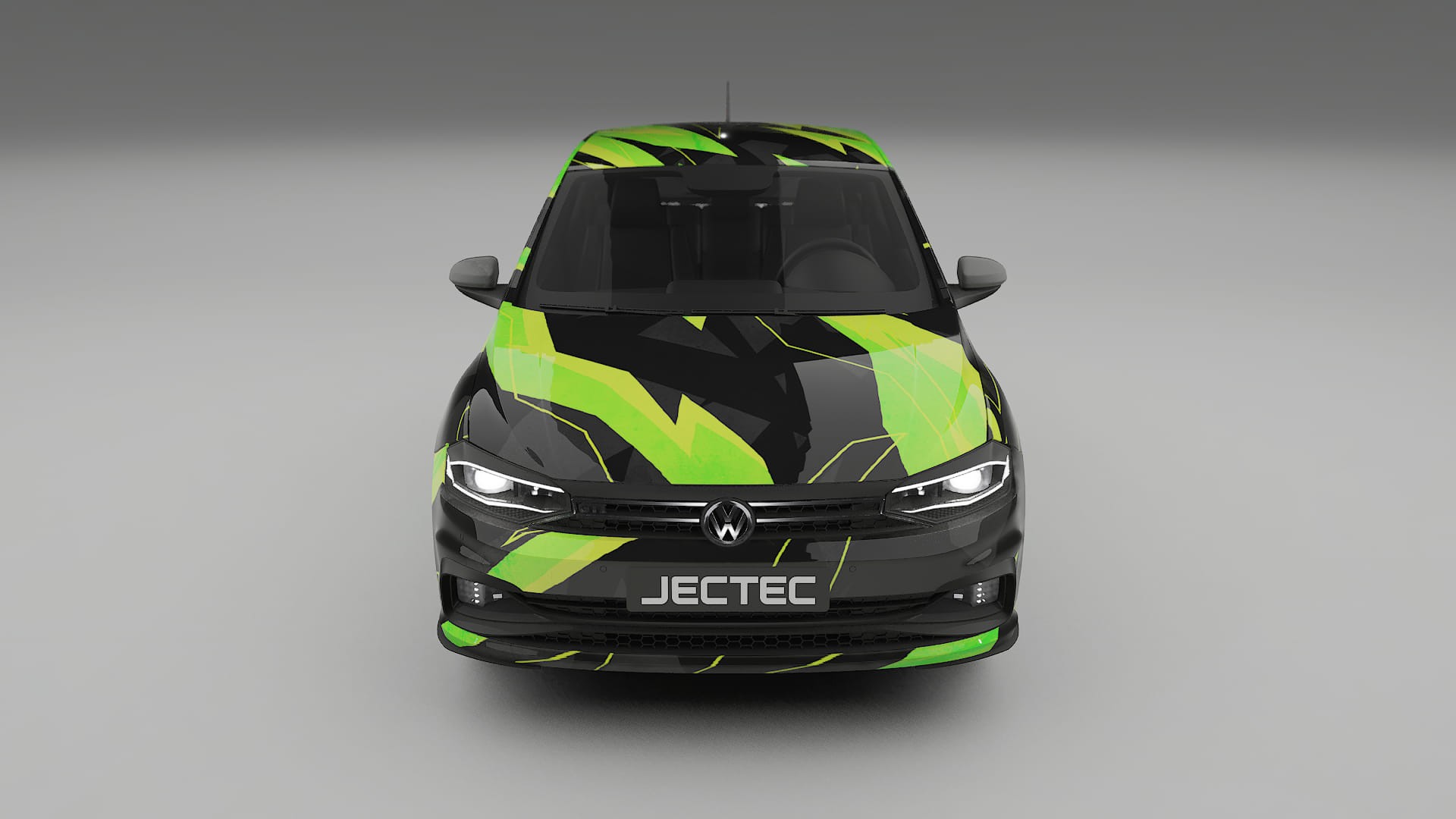 VW Polo GTI VI NINJA TURTLES Designed Wrap PPF Kit – Printable Polyurethane Film