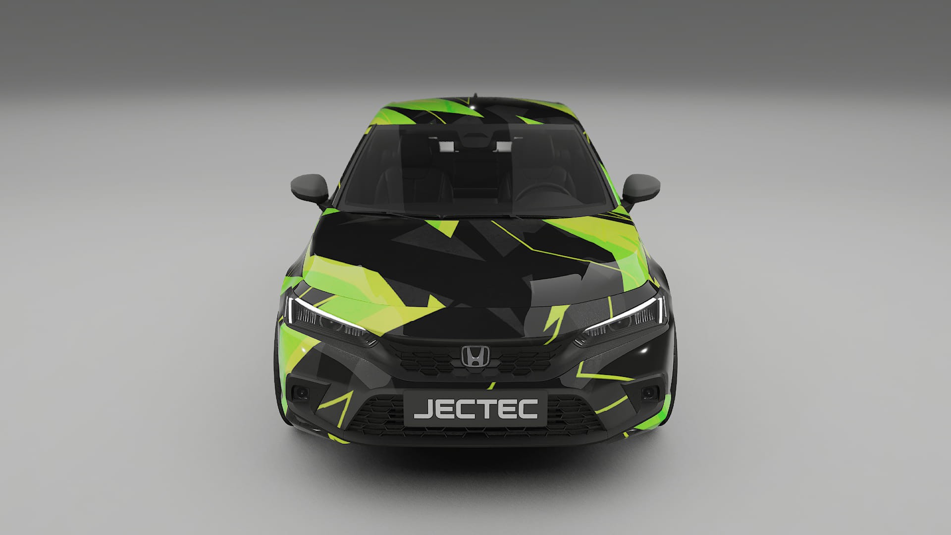 Honda Honda Civic hatchback NINJA TURTLES Designed Wrap PPF Kit – Printable Polyurethane Film