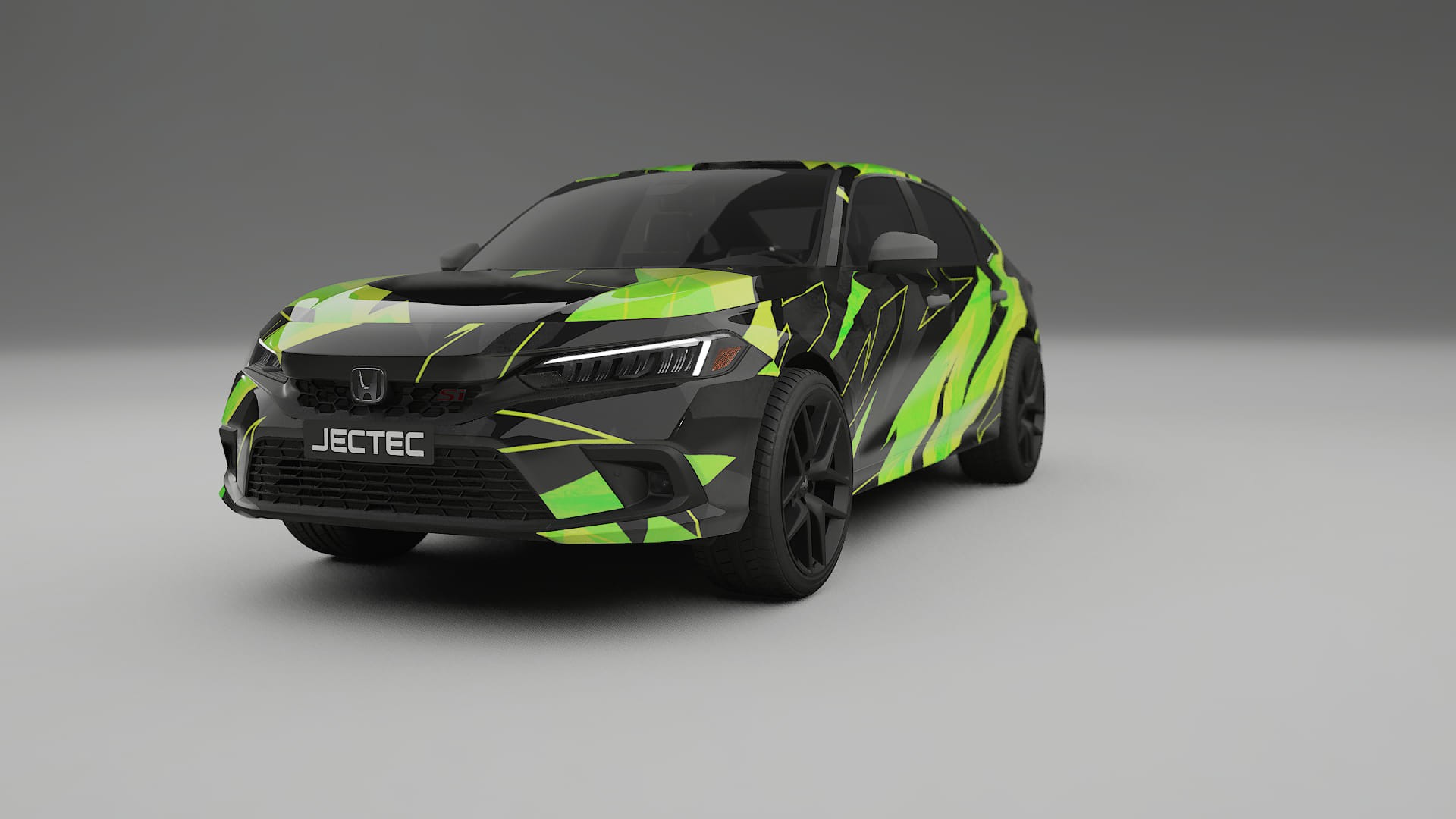 Honda Civic Si NINJA TURTLES Designed Wrap PPF Kit – Printable Polyurethane Film