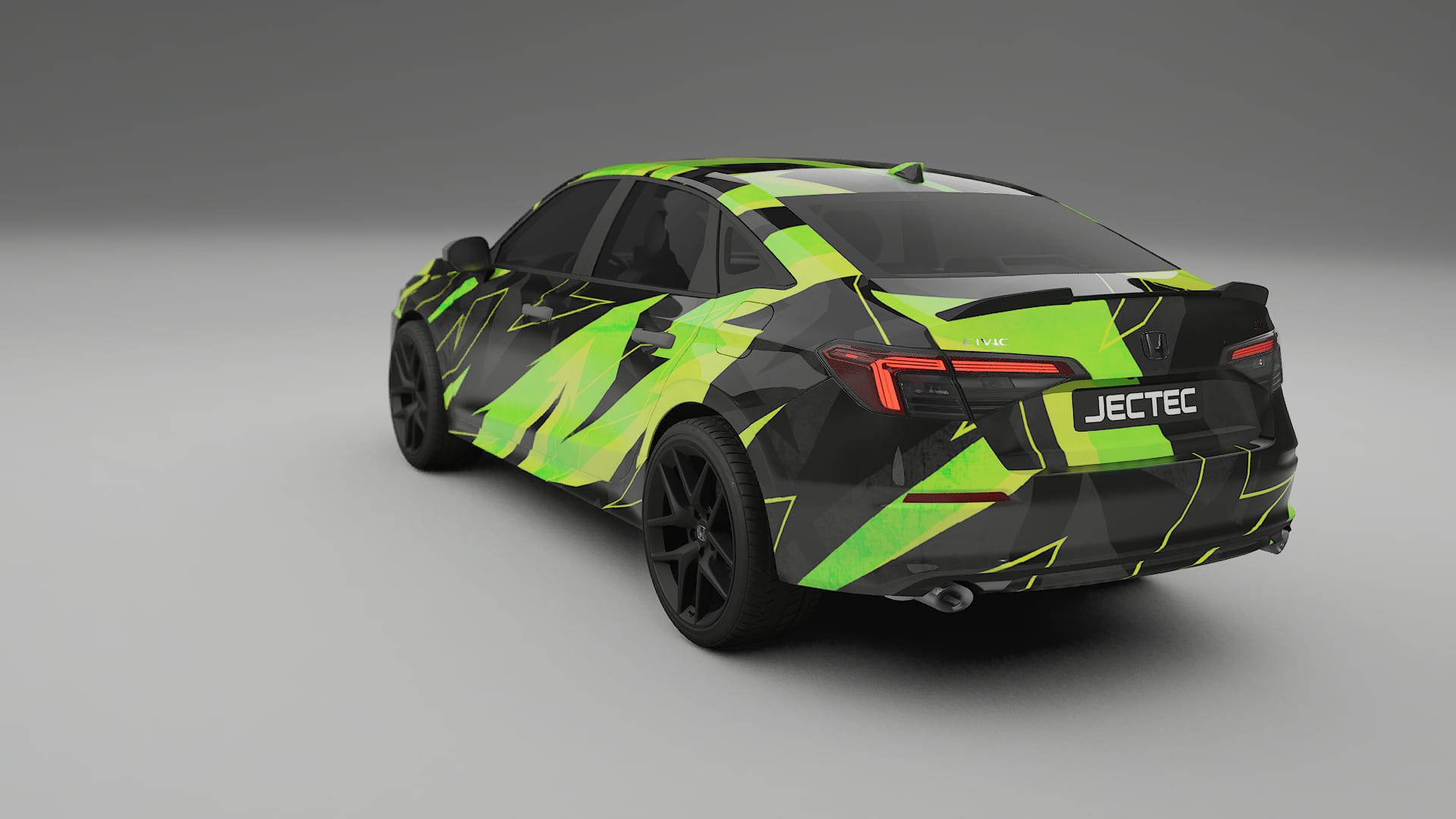 Honda Civic Si NINJA TURTLES Designed Wrap PPF Kit – Printable Polyurethane Film