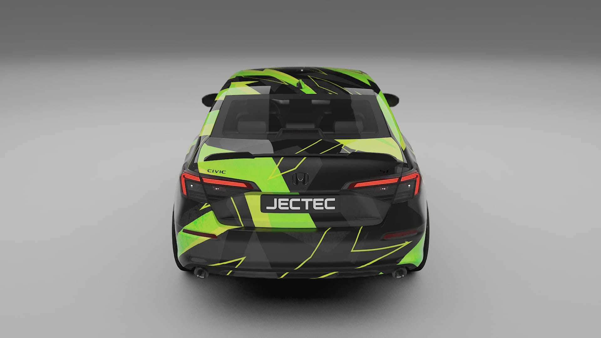 Honda Civic Si NINJA TURTLES Designed Wrap PPF Kit – Printable Polyurethane Film