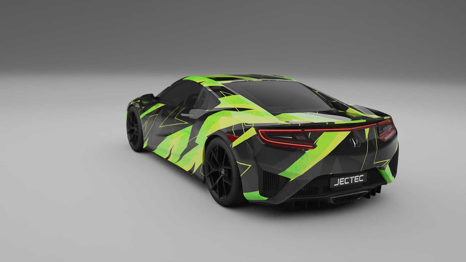 Honda NSX prefacelift pre-LCI NINJA TURTLES Designed Wrap PPF Kit – Printable Polyurethane Film