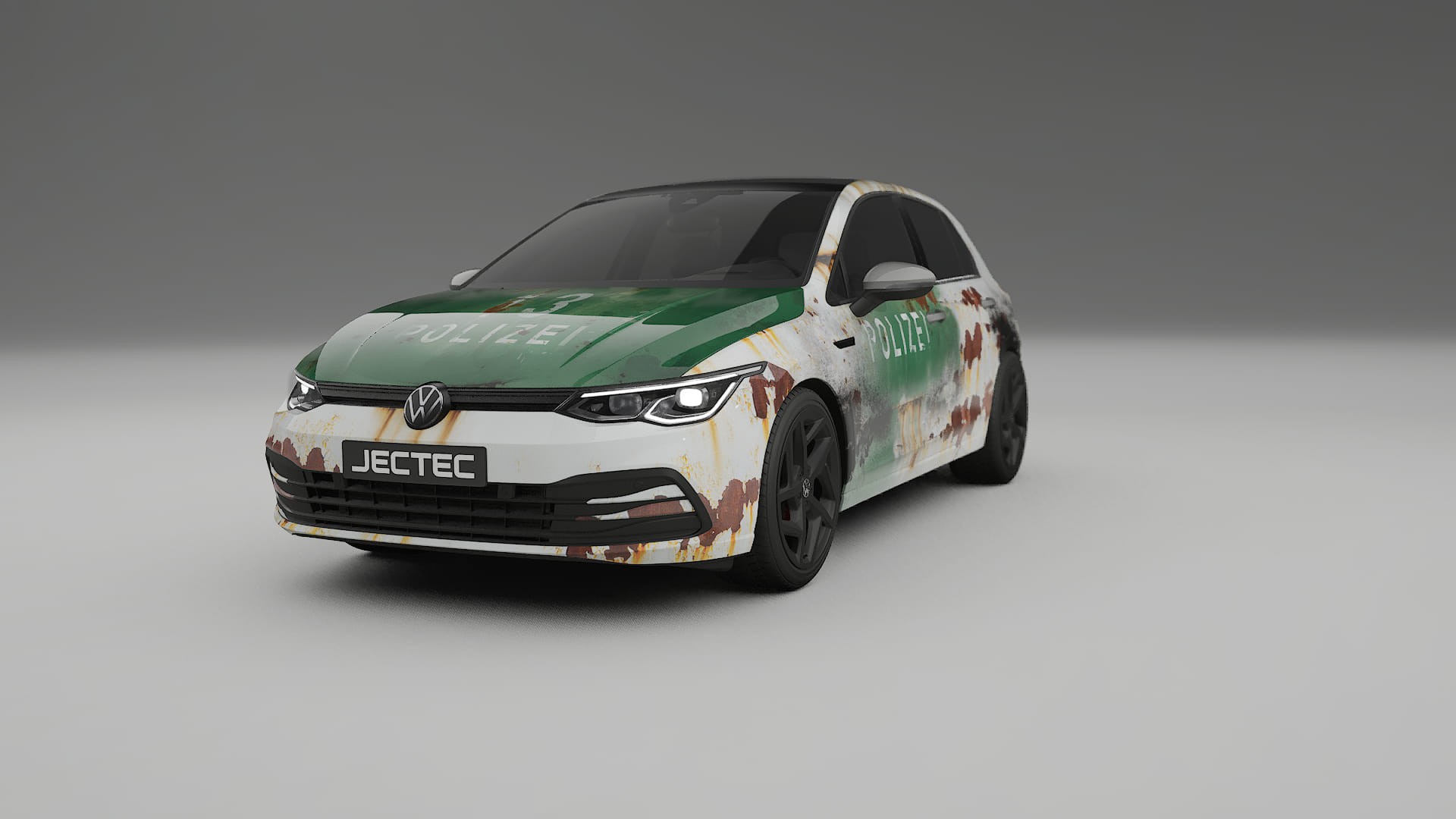 VW Golf Mk8 COBRA 11 Designed Wrap PPF Kit – Printable Polyurethane Film