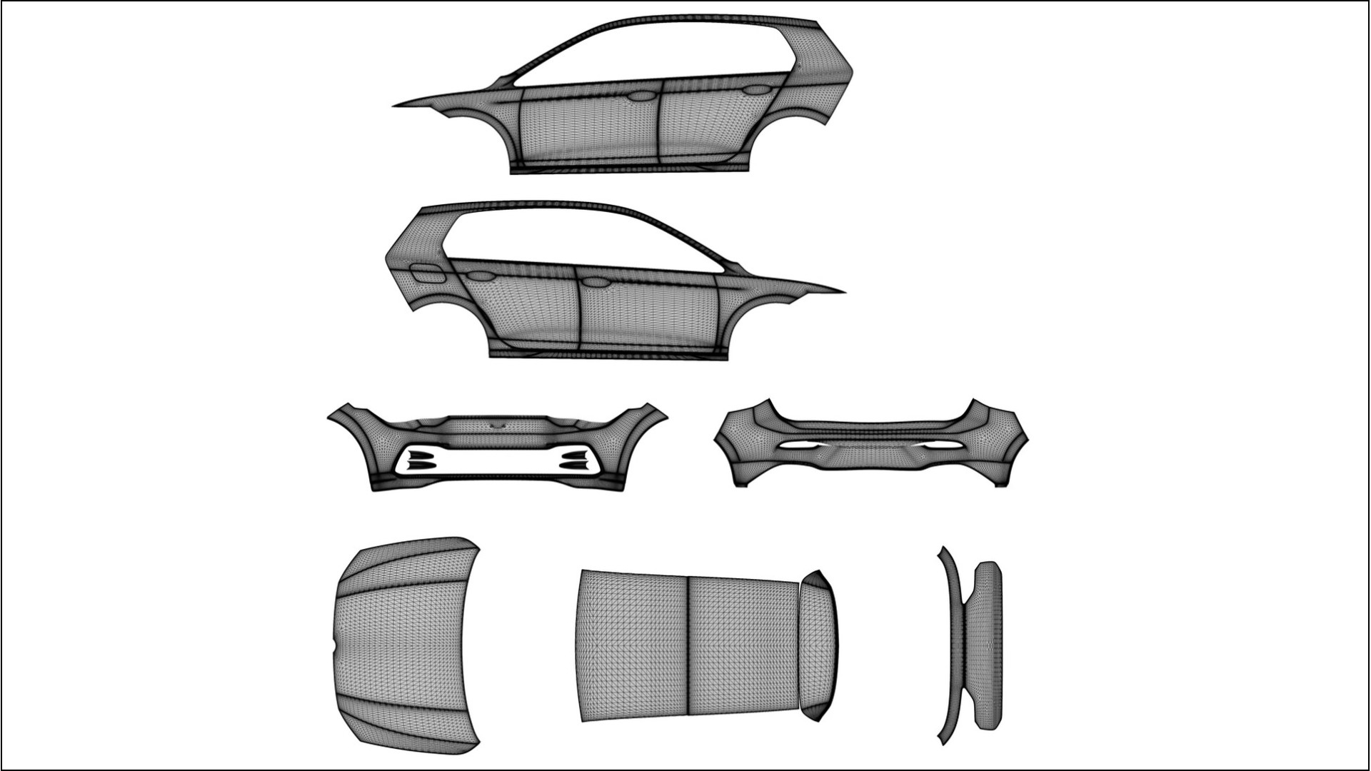 VW Golf Mk8 COBRA 11 Designed Wrap PPF Kit – Printable Polyurethane Film