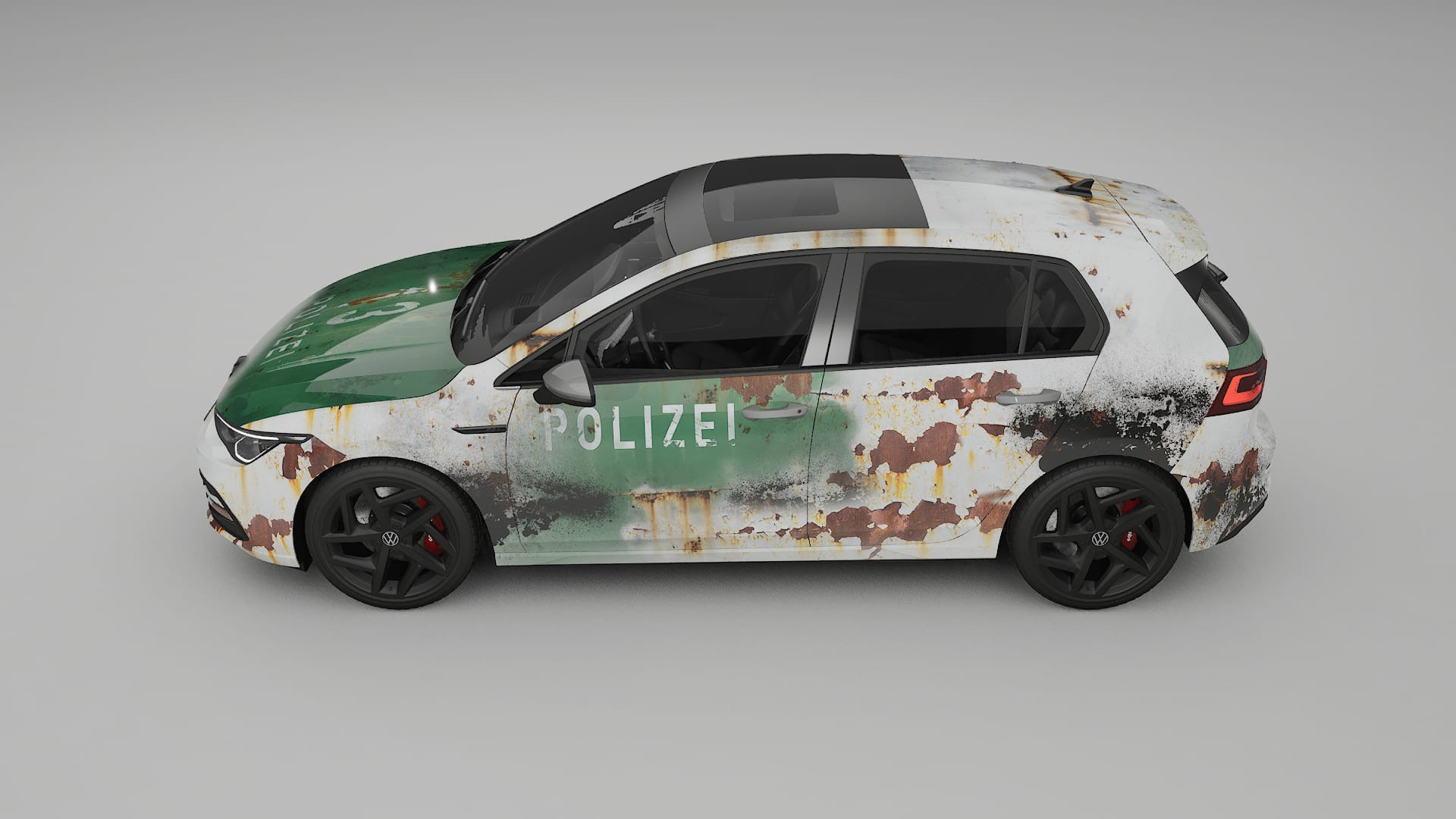 VW Golf Mk8 COBRA 11 Designed Wrap PPF Kit – Printable Polyurethane Film