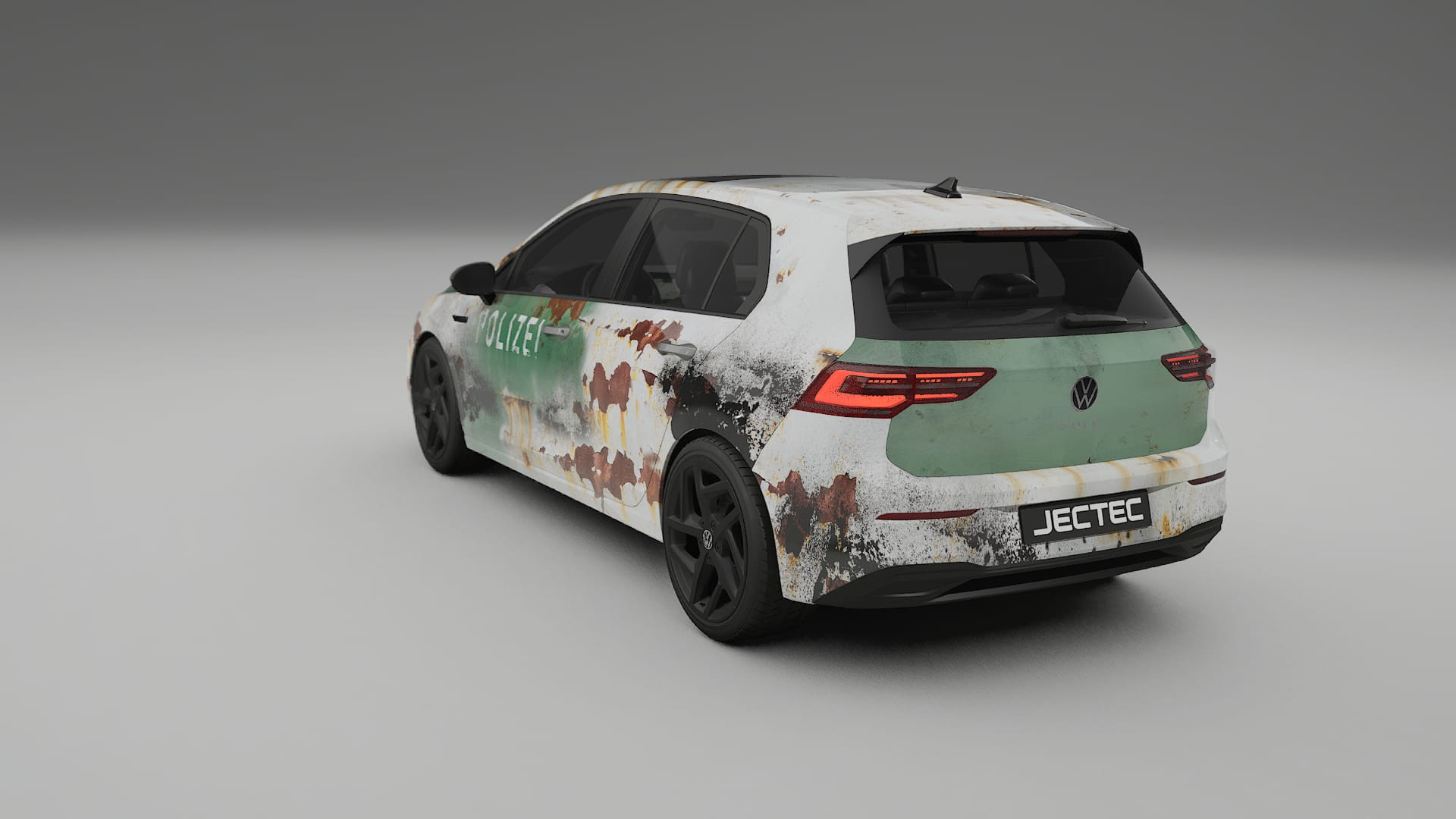 VW Golf Mk8 COBRA 11 Designed Wrap PPF Kit – Printable Polyurethane Film