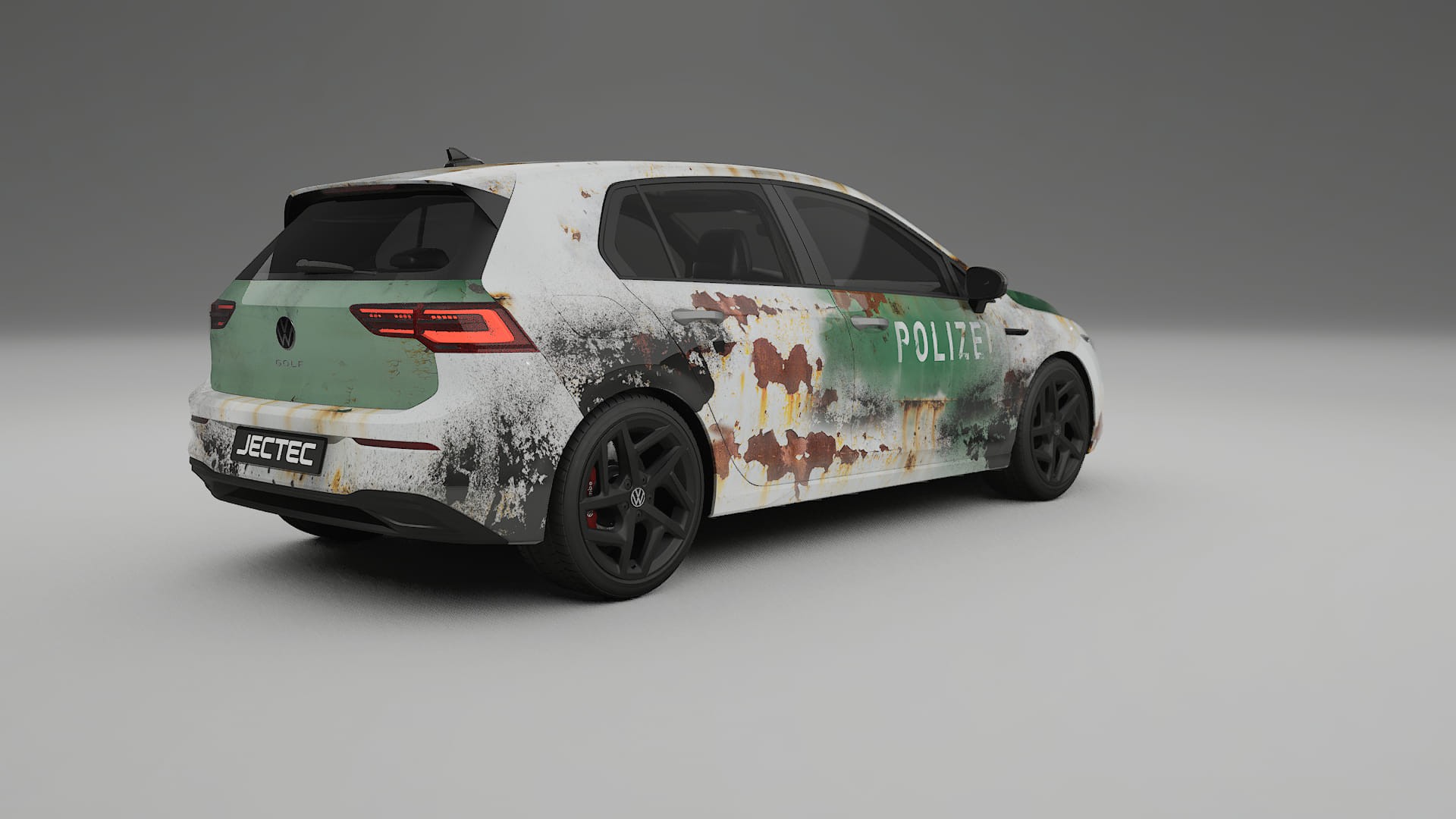 VW Golf Mk8 COBRA 11 Designed Wrap PPF Kit – Printable Polyurethane Film