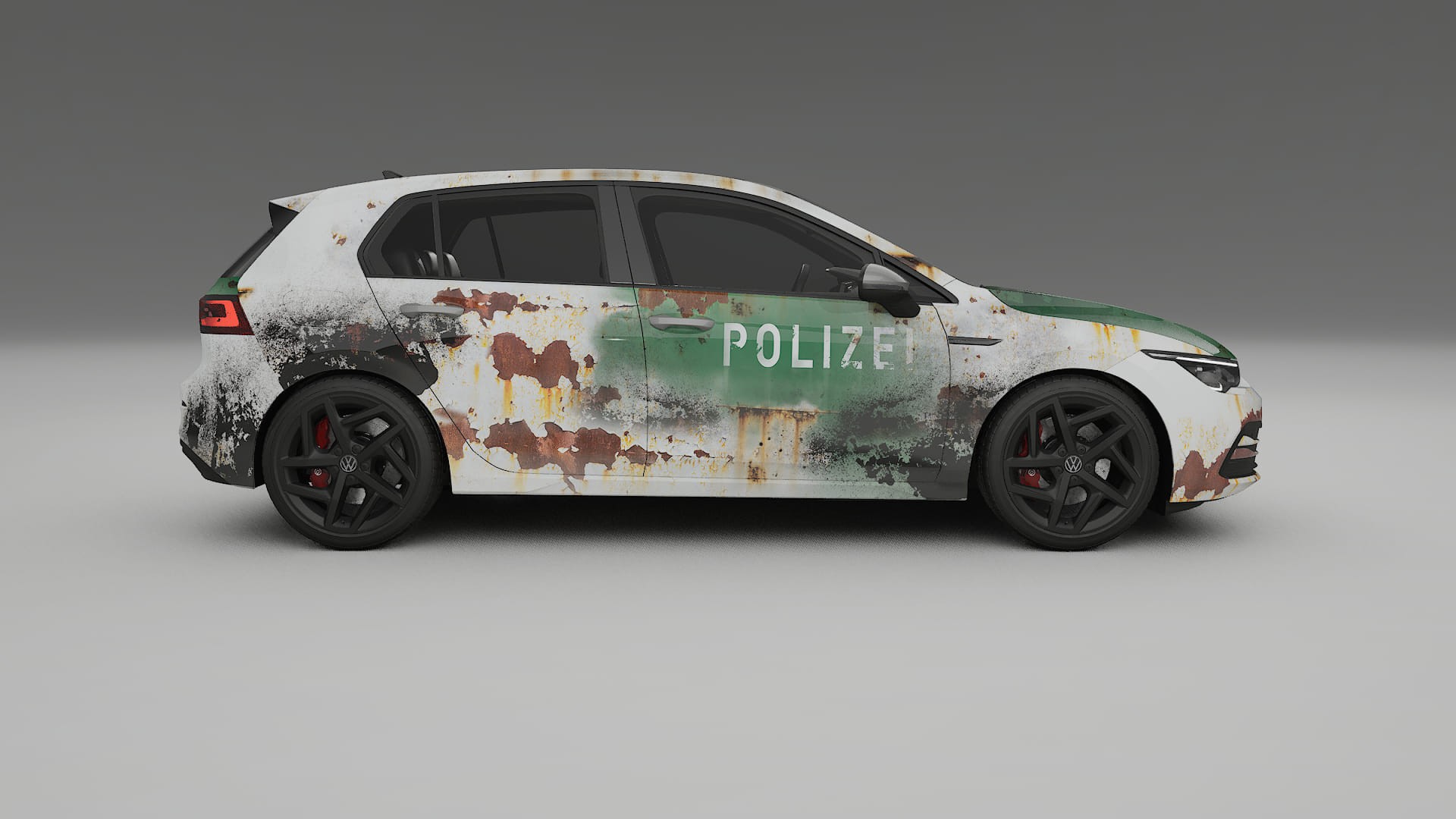 VW Golf Mk8 COBRA 11 Designed Wrap PPF Kit – Printable Polyurethane Film