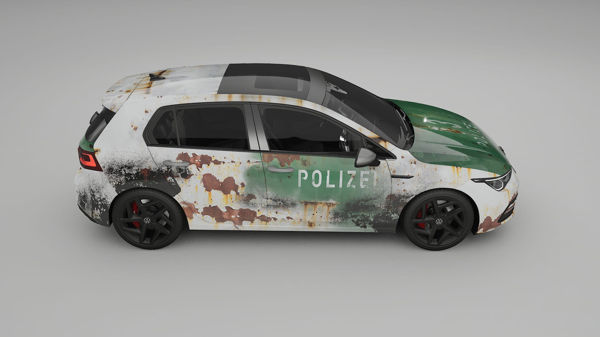 VW Golf Mk8 COBRA 11 Designed Wrap PPF Kit – Printable Polyurethane Film