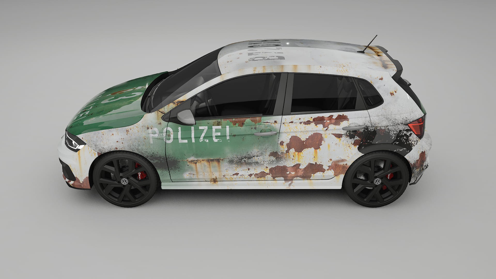 VW Polo GTI VI COBRA 11 Designed Wrap PPF Kit – Printable Polyurethane Film