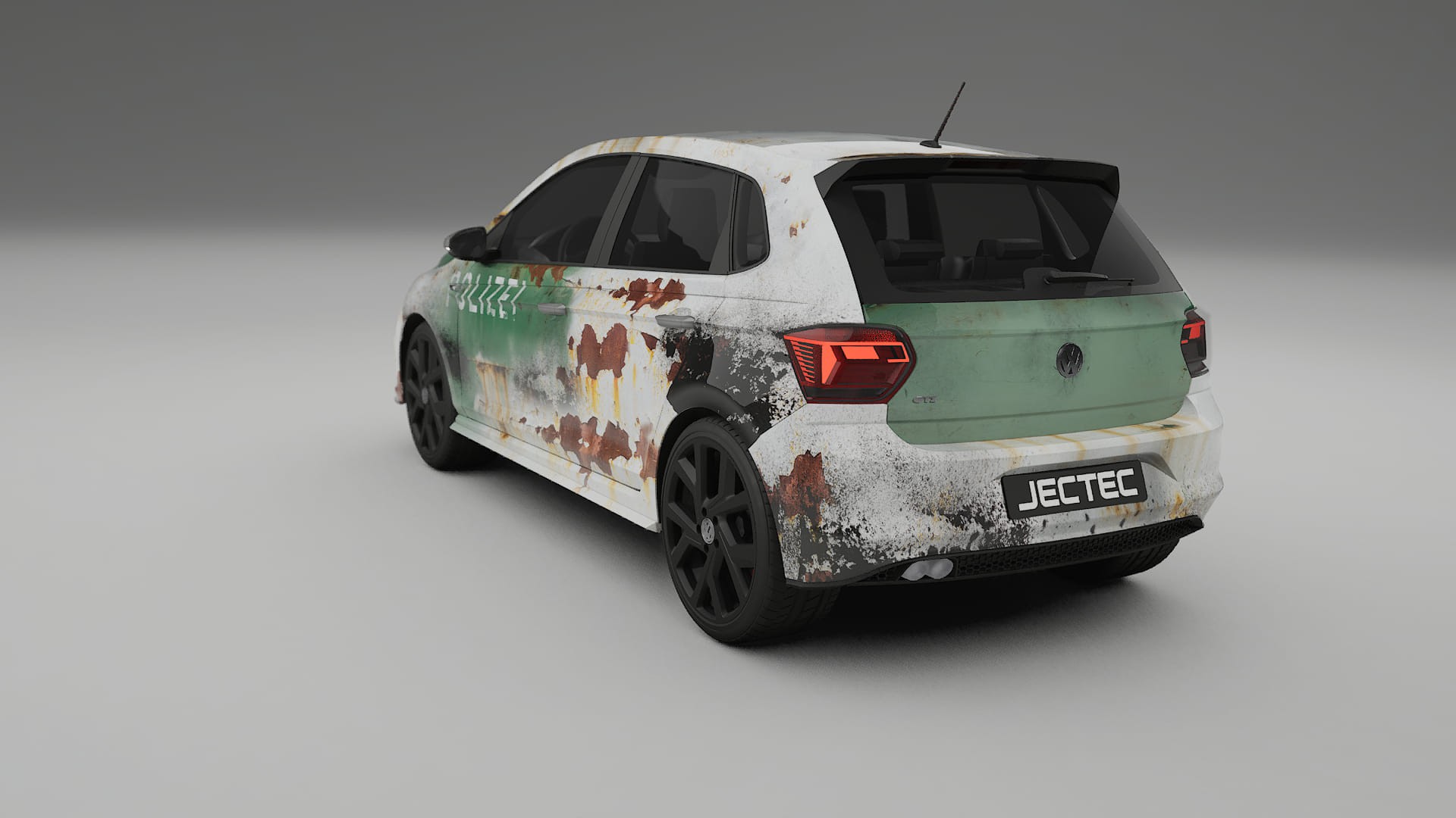 VW Polo GTI VI COBRA 11 Designed Wrap PPF Kit – Printable Polyurethane Film