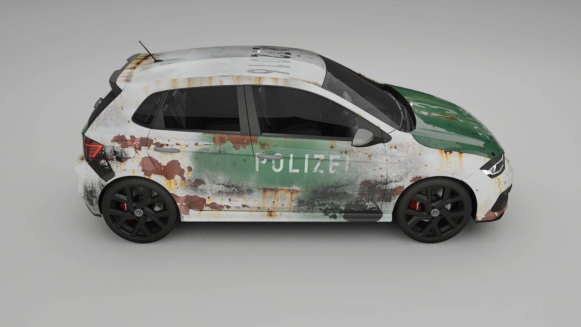 VW Polo GTI VI COBRA 11 Designed Wrap PPF Kit – Printable Polyurethane Film