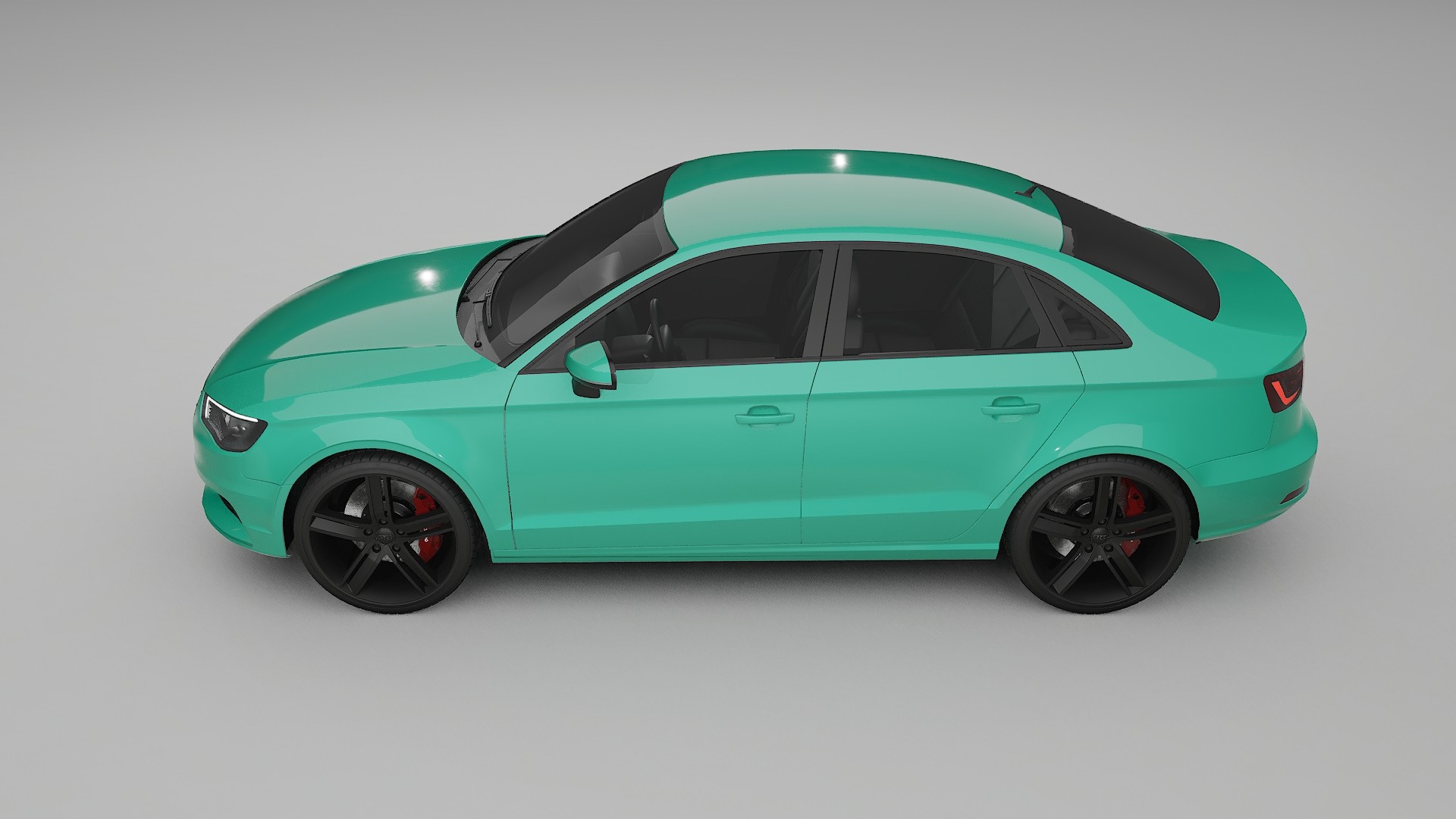Audi A3 8V sedan prefacelift pre-LCI TPU Paint Protection Film | JEWEL Color Change PPF Full Pre-Cut Kit