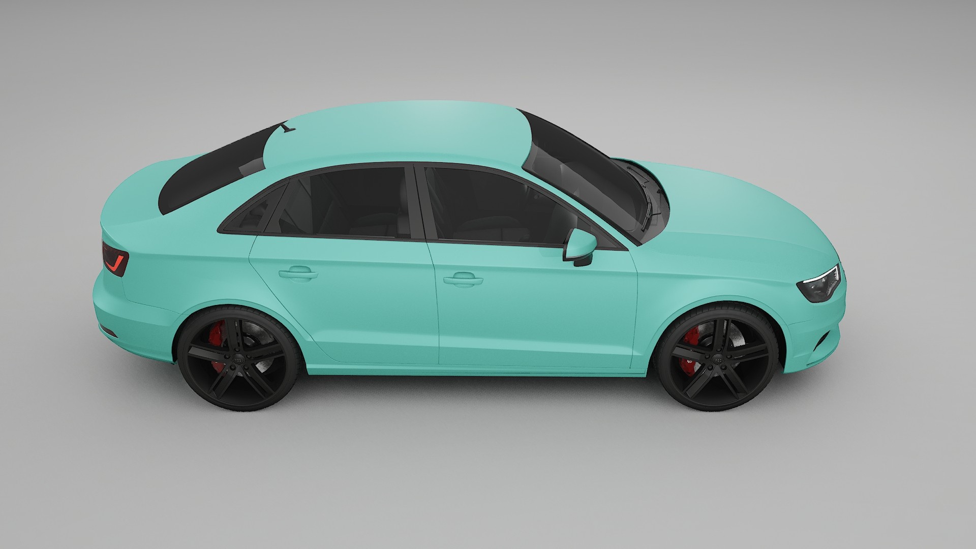 Audi A3 8V sedan prefacelift pre-LCI TPU Paint Protection Film | FROST Color Change PPF Full Pre-Cut Kit