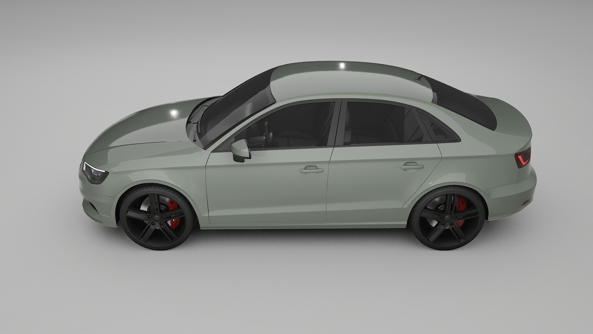 Audi A3 8V sedan prefacelift pre-LCI TPU Paint Protection Film | SLATE Color Change PPF Full Pre-Cut Kit