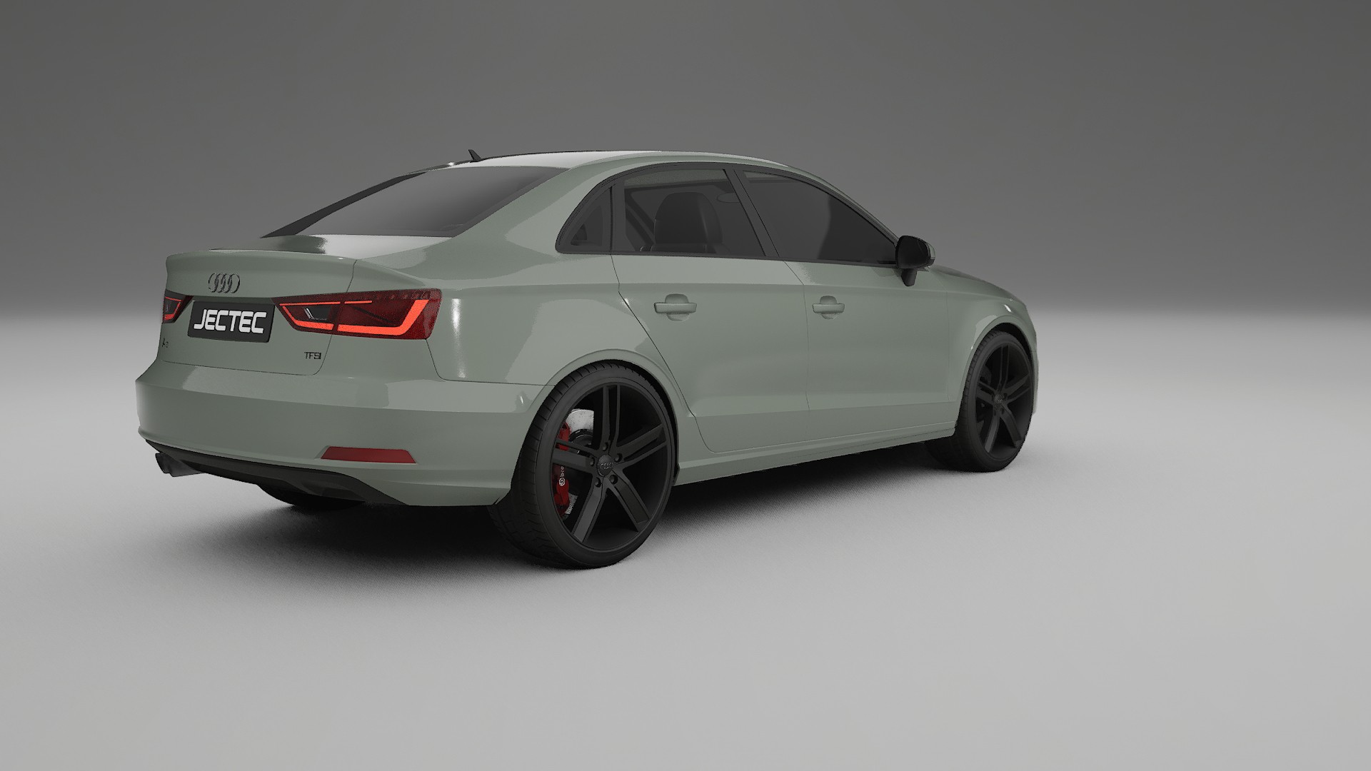 Audi A3 8V sedan prefacelift pre-LCI TPU Paint Protection Film | SLATE Color Change PPF Full Pre-Cut Kit