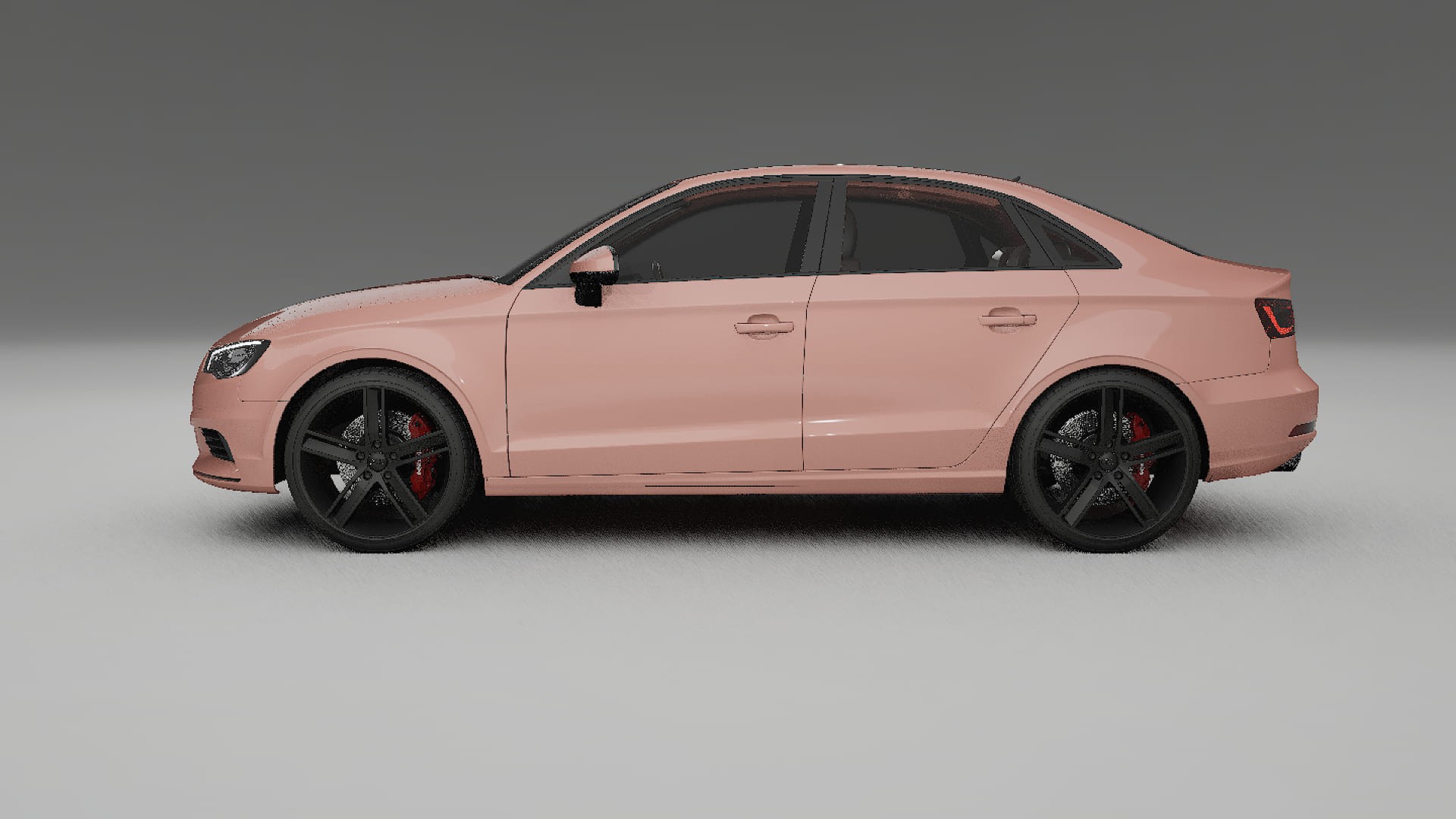 Audi A3 8V sedan prefacelift pre-LCI TPU Paint Protection Film | BLUSH Color Change PPF Full Pre-Cut Kit