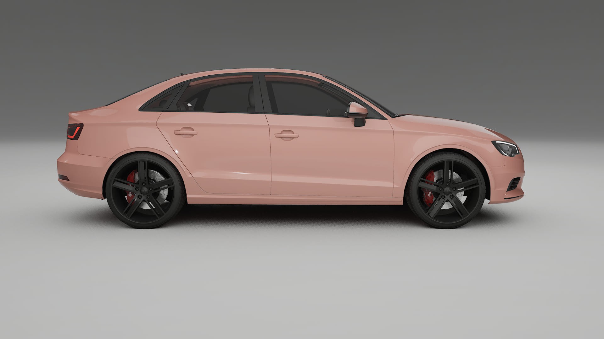 Audi A3 8V sedan prefacelift pre-LCI TPU Paint Protection Film | BLUSH Color Change PPF Full Pre-Cut Kit