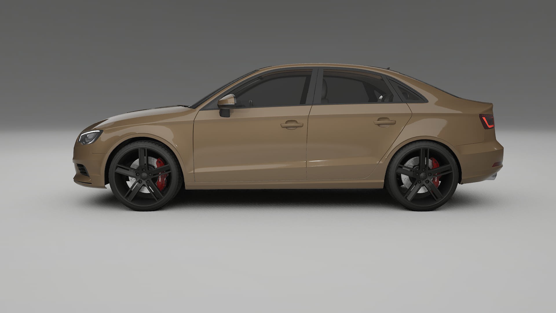 Audi A3 8V sedan prefacelift pre-LCI TPU Paint Protection Film | SAHARA Color Change PPF Full Pre-Cut Kit