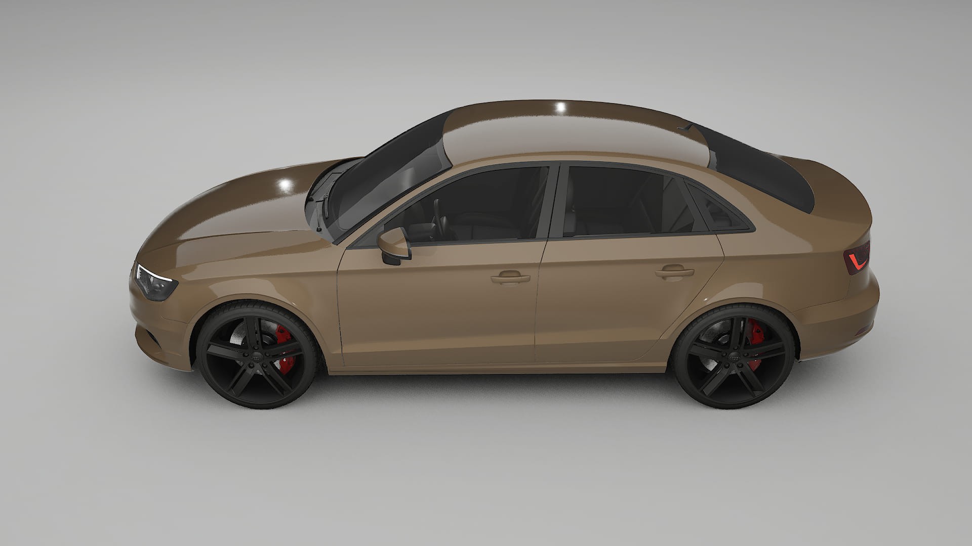 Audi A3 8V sedan prefacelift pre-LCI TPU Paint Protection Film | SAHARA Color Change PPF Full Pre-Cut Kit