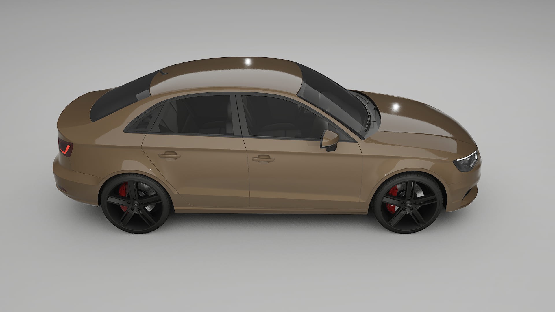Audi A3 8V sedan prefacelift pre-LCI TPU Paint Protection Film | SAHARA Color Change PPF Full Pre-Cut Kit