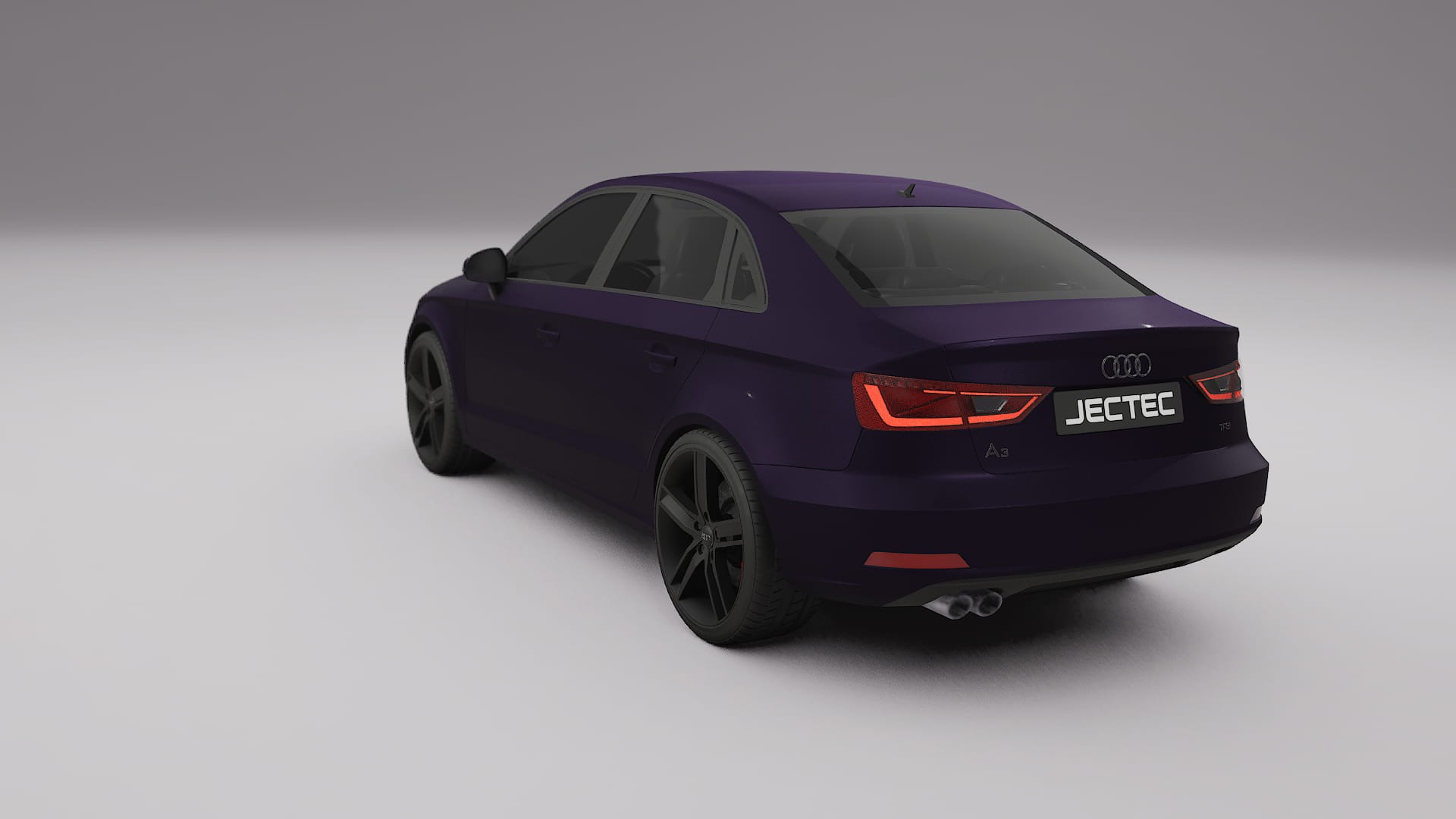 Audi A3 8V sedan prefacelift pre-LCI TPU Paint Protection Film | VIOLET Color Change PPF Full Pre-Cut Kit