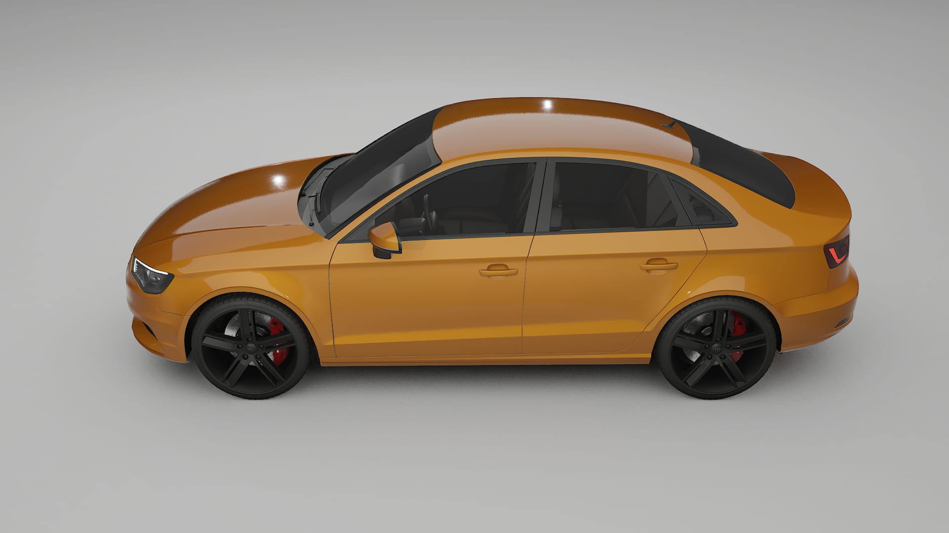 Audi A3 8V sedan prefacelift pre-LCI TPU Paint Protection Film | DAISY Color Change PPF Full Pre-Cut Kit