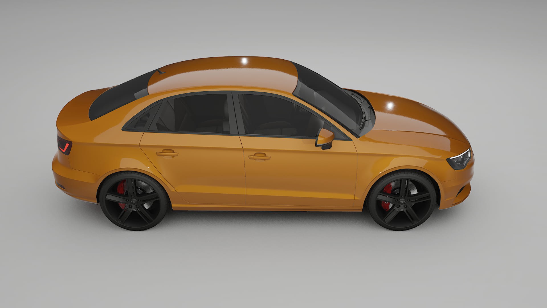 Audi A3 8V sedan prefacelift pre-LCI TPU Paint Protection Film | DAISY Color Change PPF Full Pre-Cut Kit