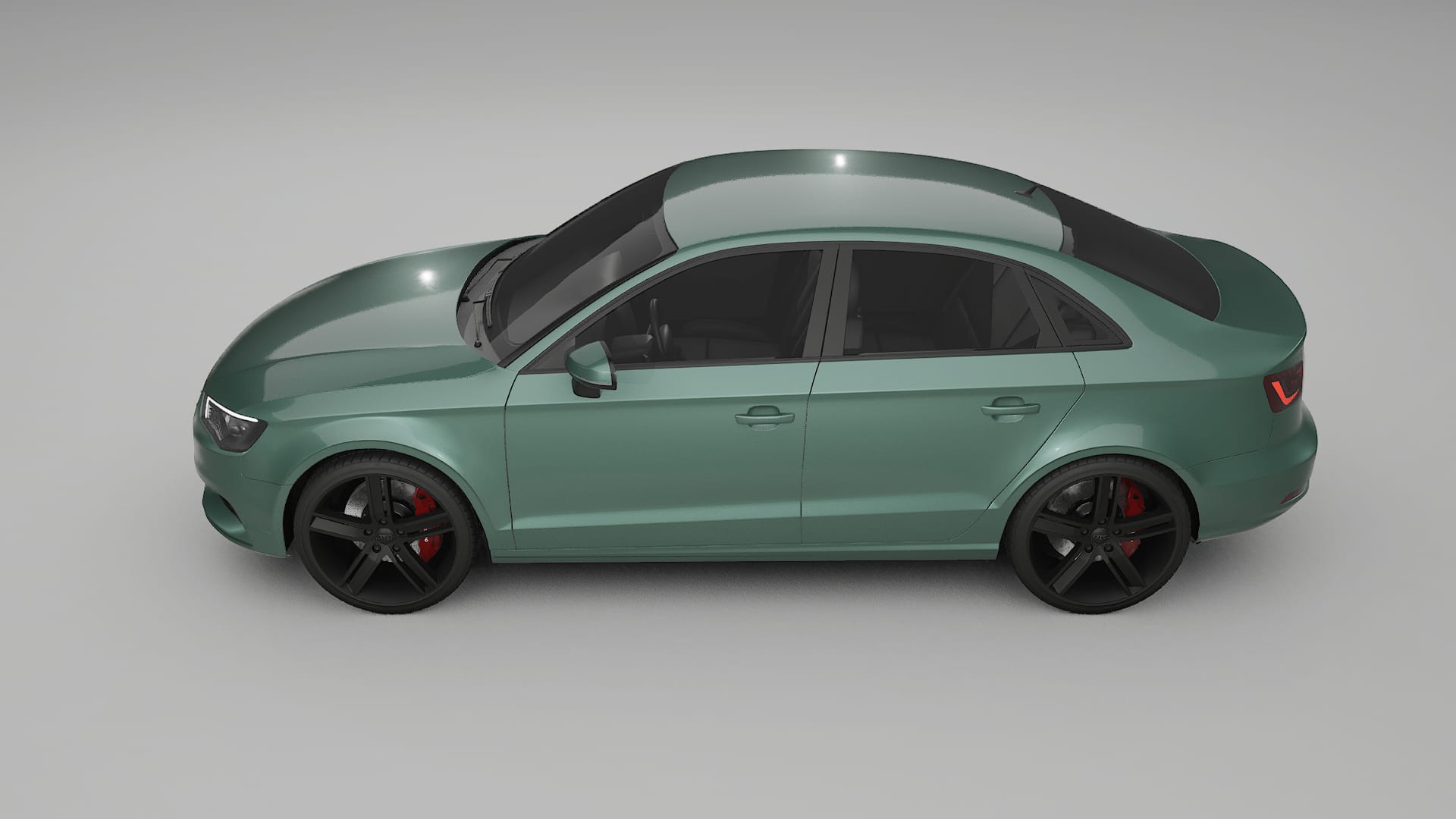 Audi A3 8V sedan prefacelift pre-LCI TPU Paint Protection Film | EVERGREEN Color Change PPF Full Pre-Cut Kit