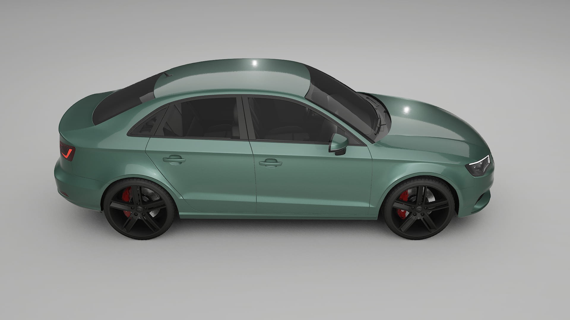 Audi A3 8V sedan prefacelift pre-LCI TPU Paint Protection Film | EVERGREEN Color Change PPF Full Pre-Cut Kit