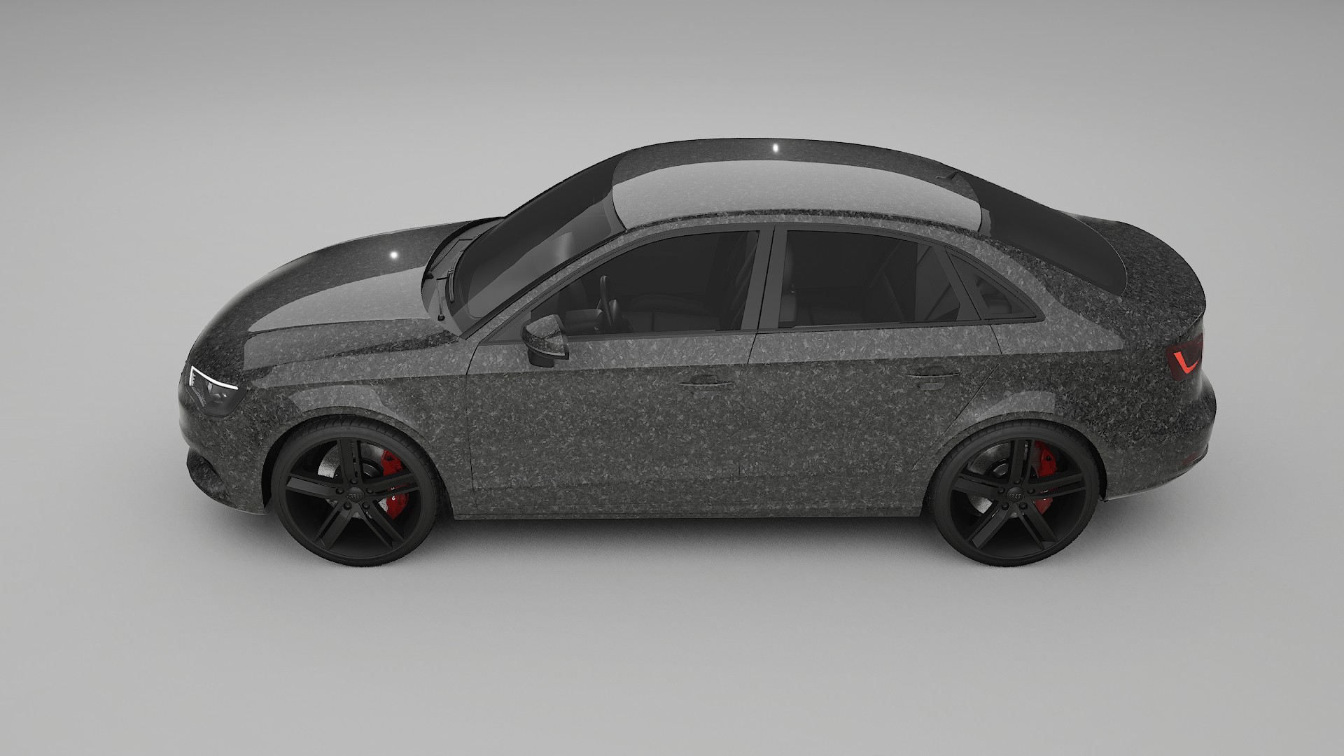 Audi A3 8V sedan prefacelift pre-LCI TPU Paint Protection Film | FORGED S Color Change PPF Full Pre-Cut Kit