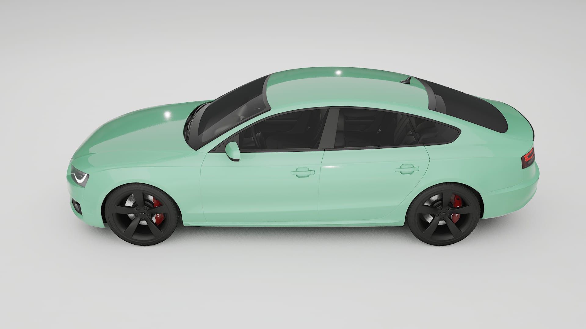 Audi A5 8T Sportback prefacelift pre-LCI TPU Paint Protection Film | DUSTY Color Change PPF Full Pre-Cut Kit