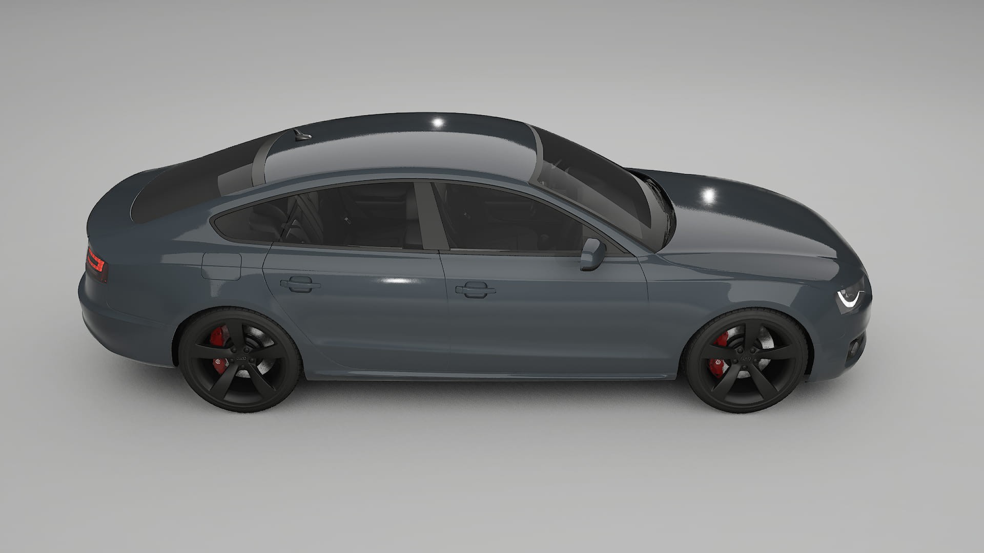 Audi A5 8T Sportback prefacelift pre-LCI TPU Paint Protection Film | GRANITE Color Change PPF Full Pre-Cut Kit