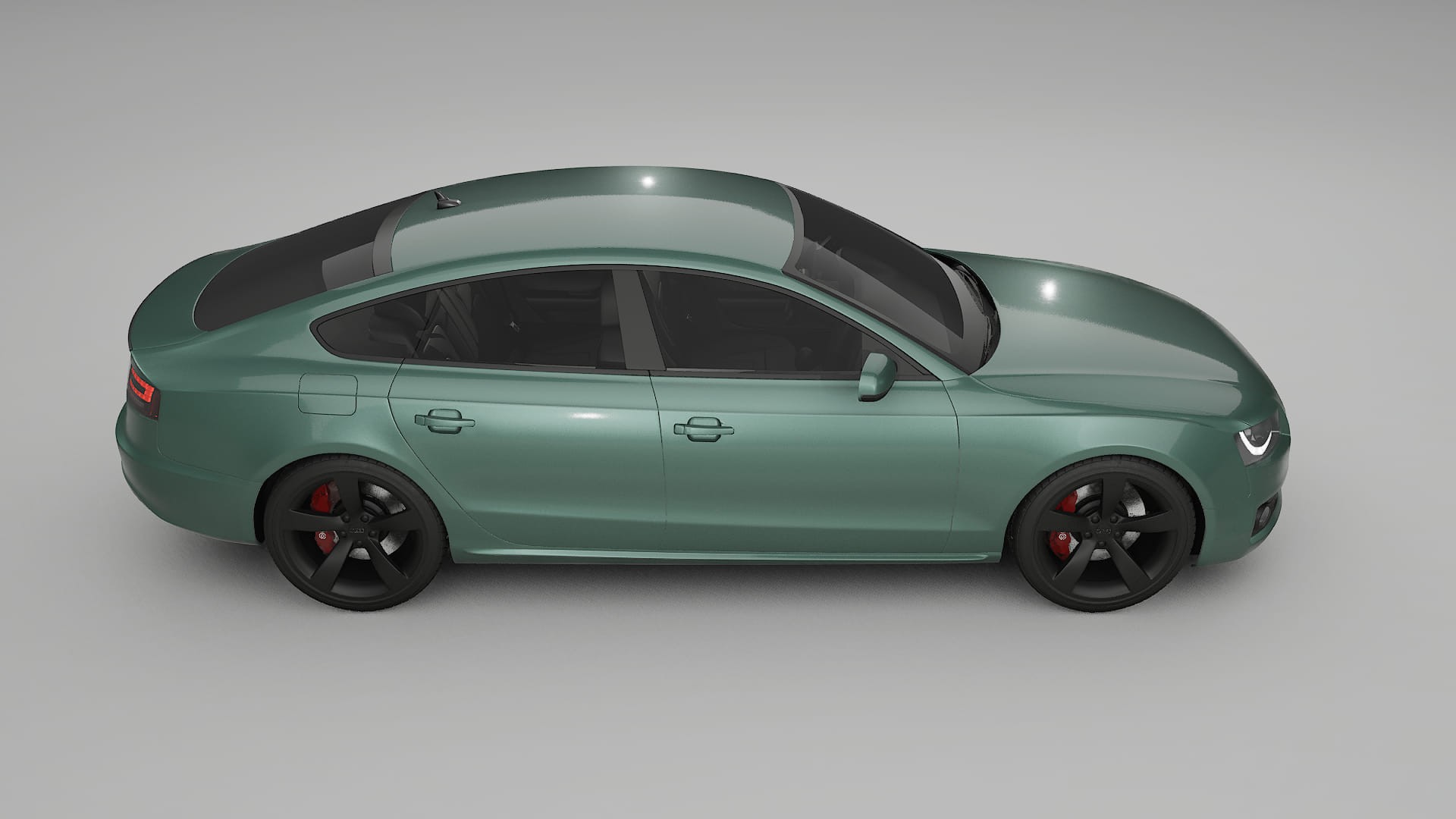 Audi A5 8T Sportback prefacelift pre-LCI TPU Paint Protection Film | EVERGREEN Color Change PPF Full Pre-Cut Kit