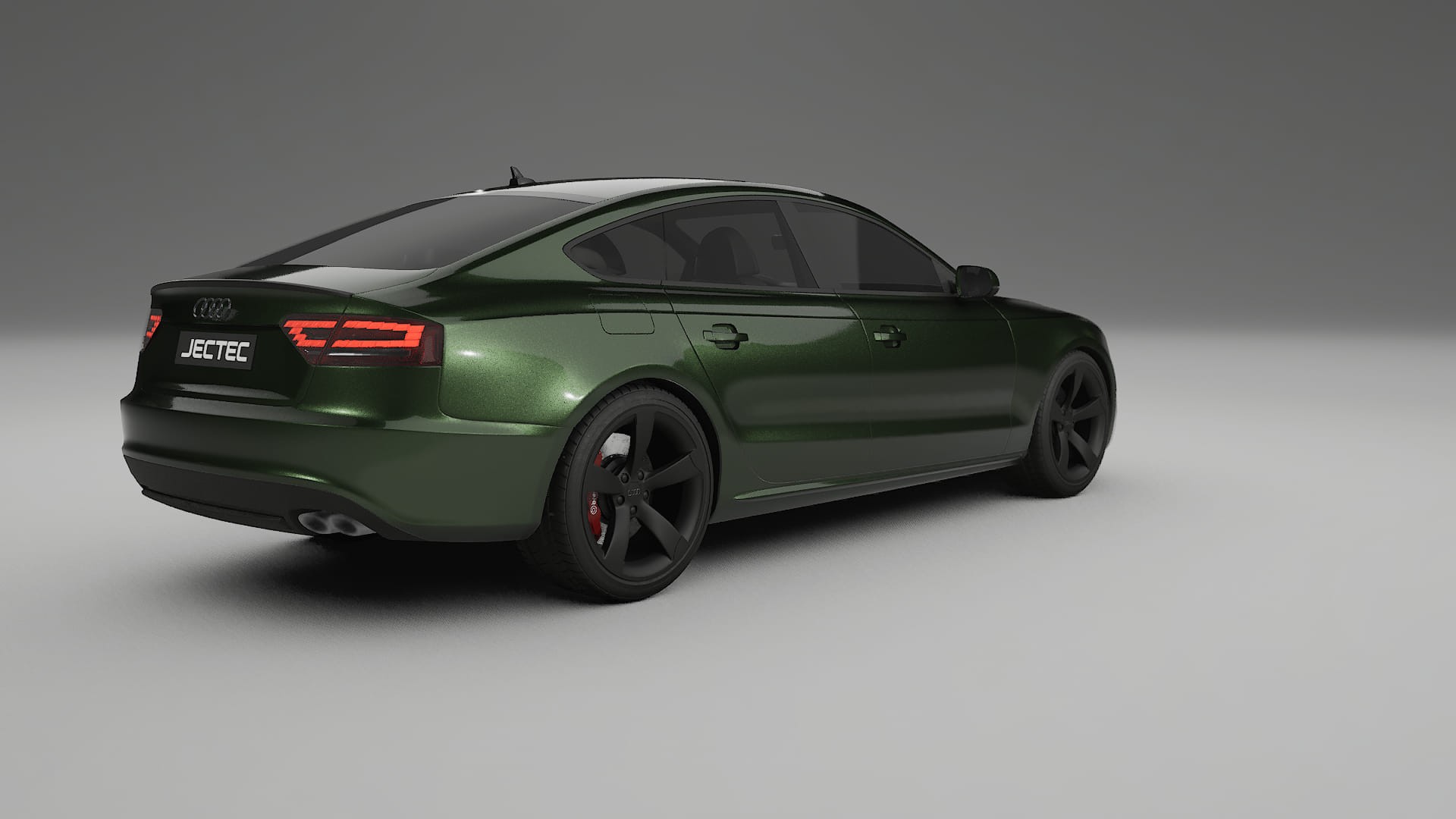 Audi A5 8T Sportback prefacelift pre-LCI TPU Paint Protection Film | LAGOON Color Change PPF Full Pre-Cut Kit