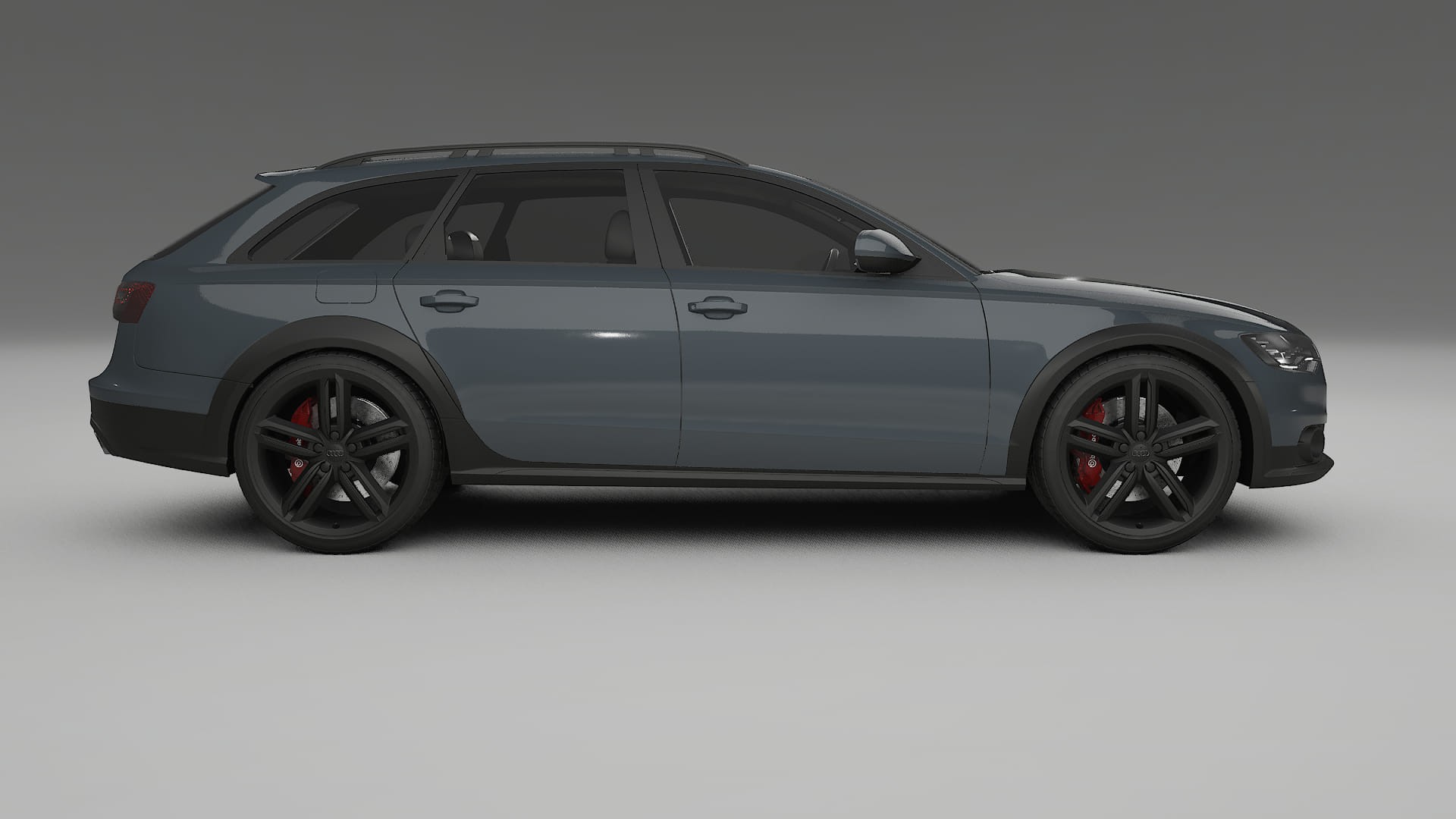 Audi A6 Allroad C7 prefacelift pre-LCI TPU Paint Protection Film | GRANITE Color Change PPF Full Pre-Cut Kit