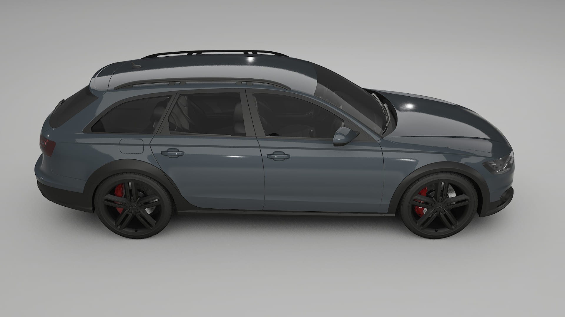 Audi A6 Allroad C7 prefacelift pre-LCI TPU Paint Protection Film | GRANITE Color Change PPF Full Pre-Cut Kit