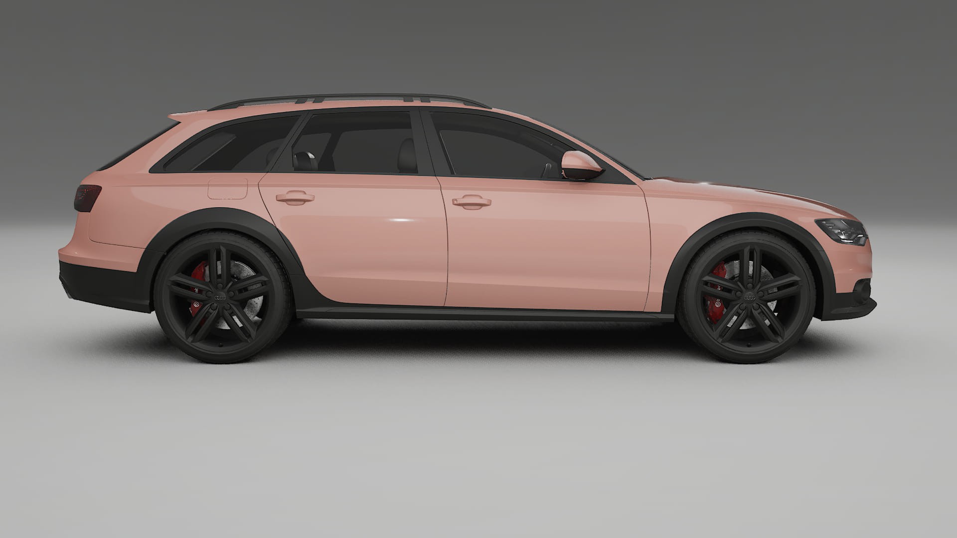Audi A6 Allroad C7 prefacelift pre-LCI TPU Paint Protection Film | BLUSH Color Change PPF Full Pre-Cut Kit