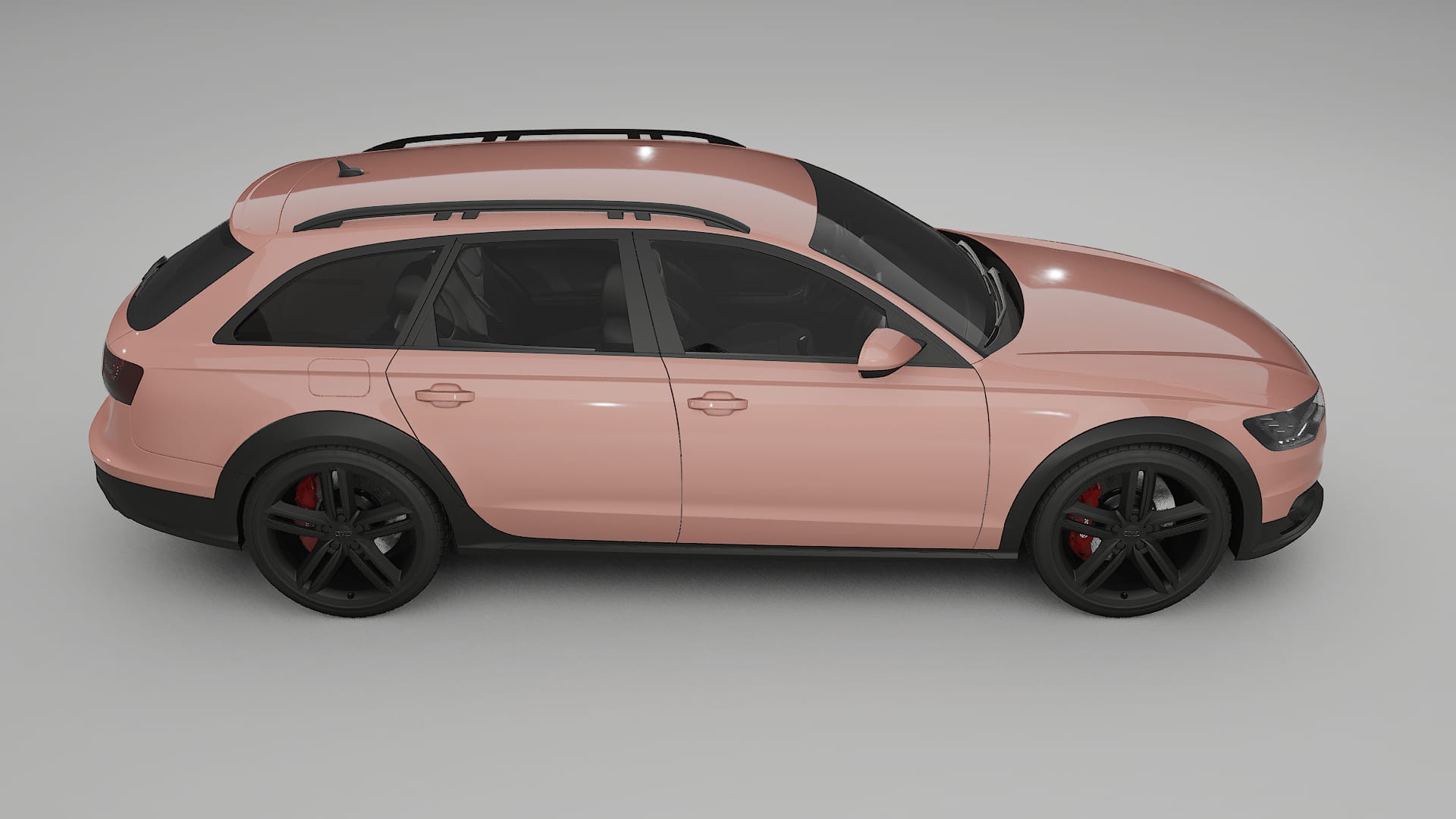 Audi A6 Allroad C7 prefacelift pre-LCI TPU Paint Protection Film | BLUSH Color Change PPF Full Pre-Cut Kit