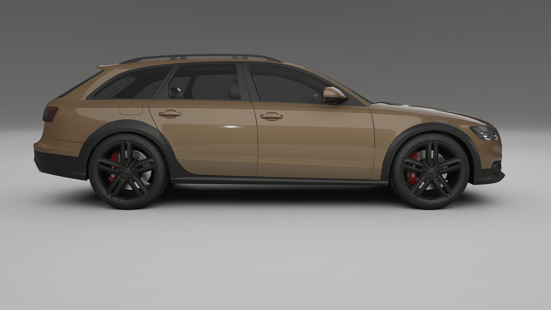 Audi A6 Allroad C7 prefacelift pre-LCI TPU Paint Protection Film | SAHARA Color Change PPF Full Pre-Cut Kit
