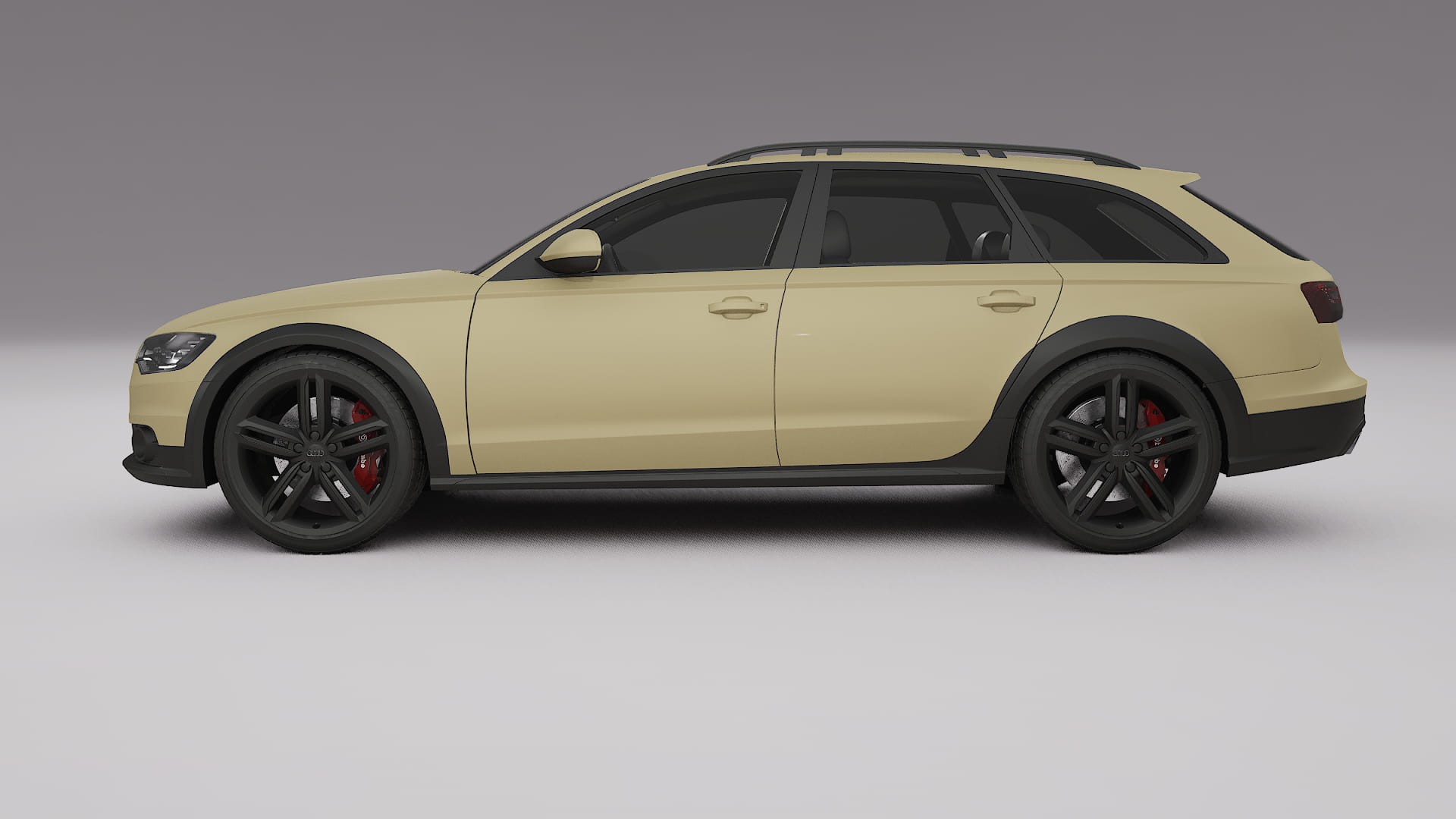 Audi A6 Allroad C7 prefacelift pre-LCI TPU Paint Protection Film | SAND Color Change PPF Full Pre-Cut Kit