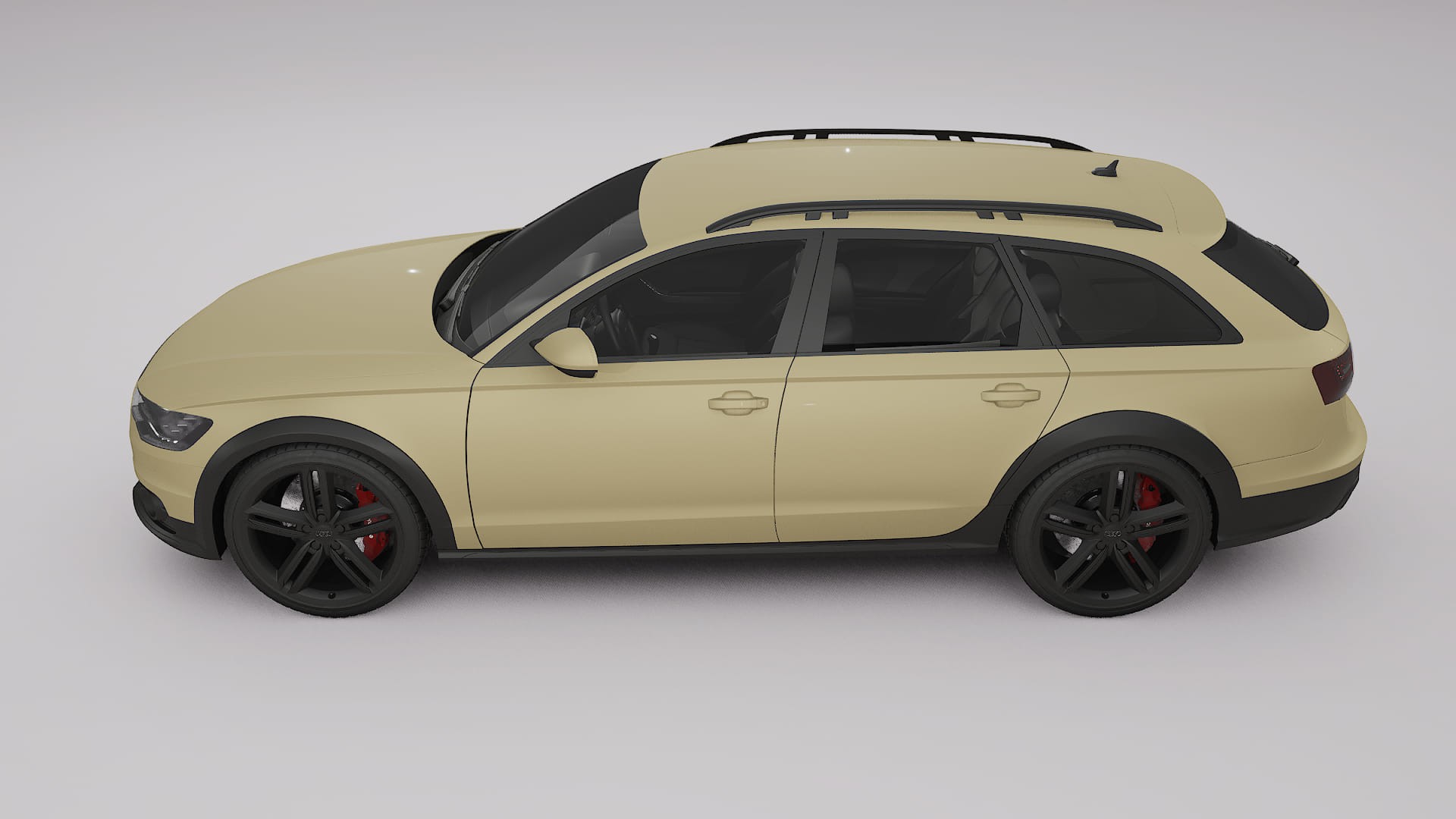 Audi A6 Allroad C7 prefacelift pre-LCI TPU Paint Protection Film | SAND Color Change PPF Full Pre-Cut Kit