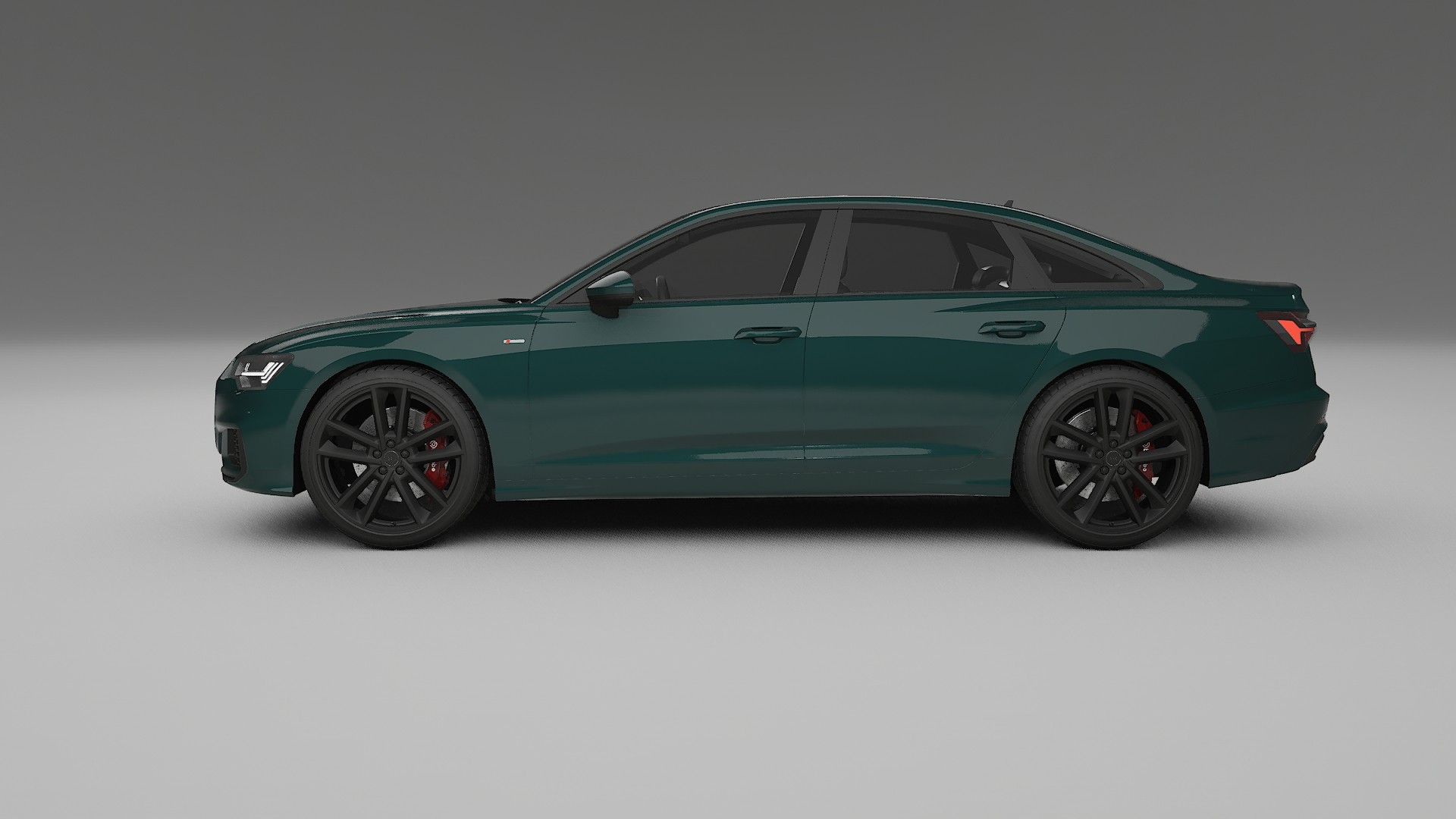 Audi A6 S-Line C8 TPU Paint Protection Film | INFERNO Color Change PPF Full Pre-Cut Kit