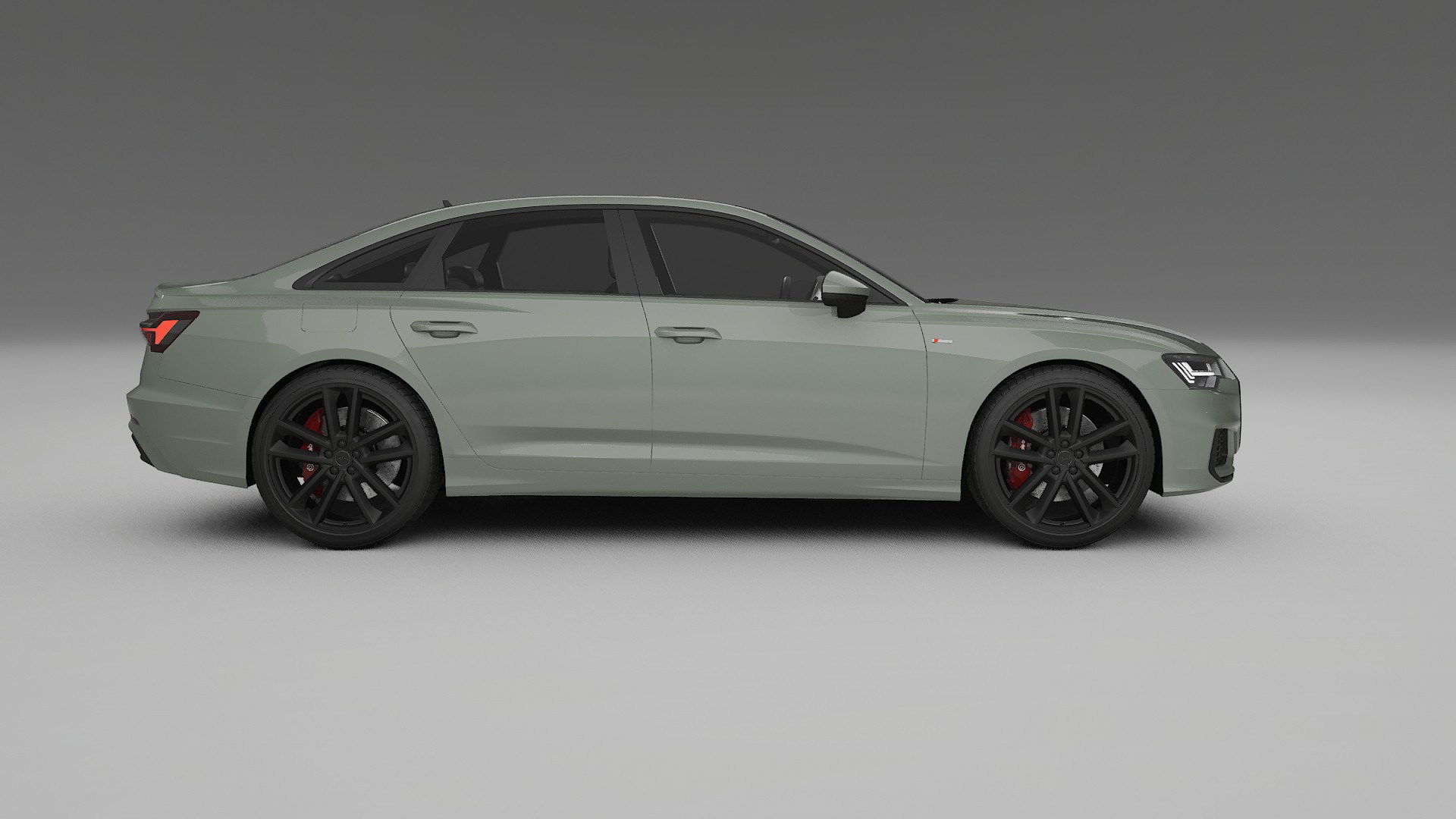 Audi A6 S-Line C8 TPU Paint Protection Film | SLATE Color Change PPF Full Pre-Cut Kit