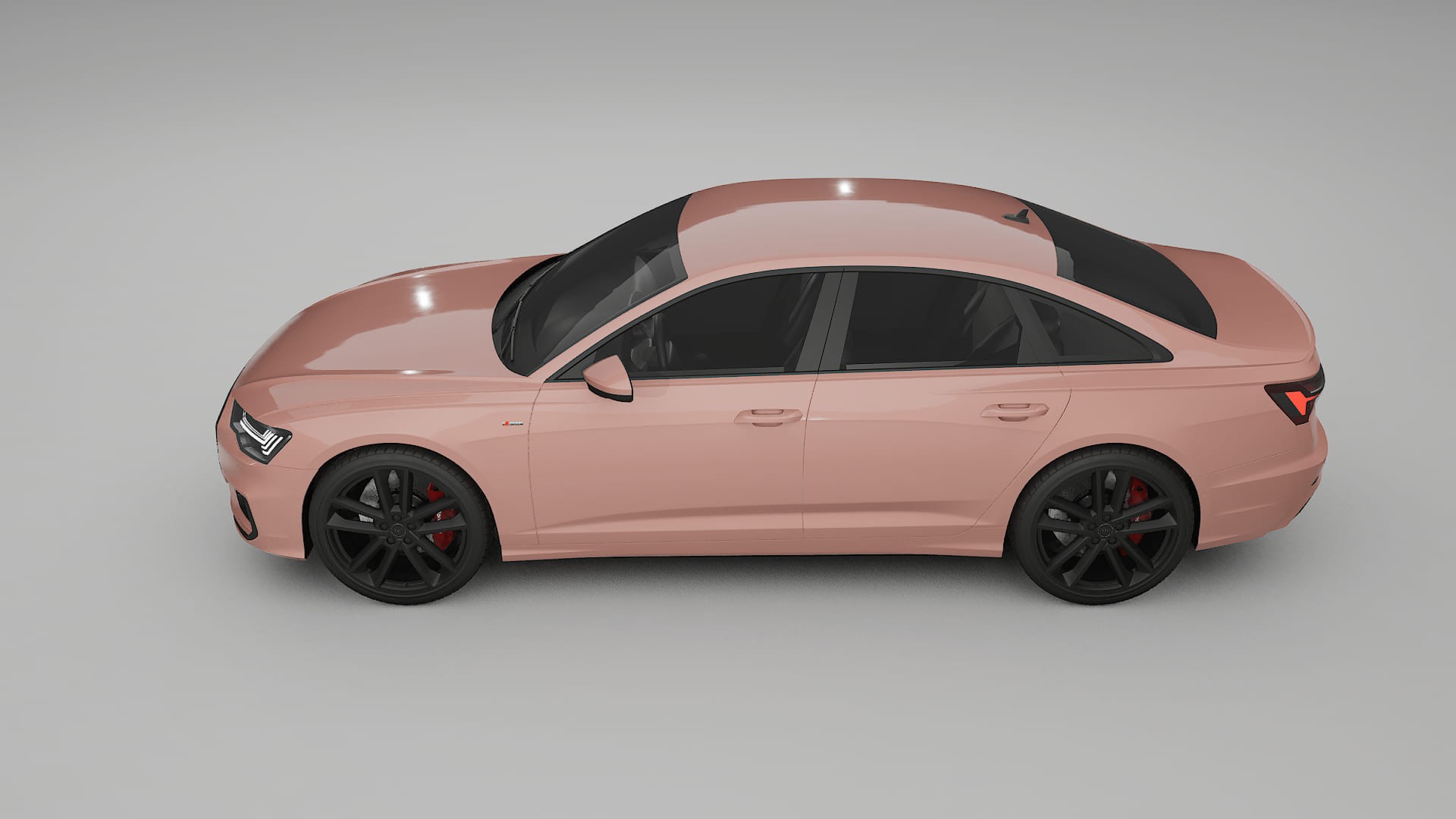 Audi A6 S-Line C8 TPU Paint Protection Film | BLUSH Color Change PPF Full Pre-Cut Kit