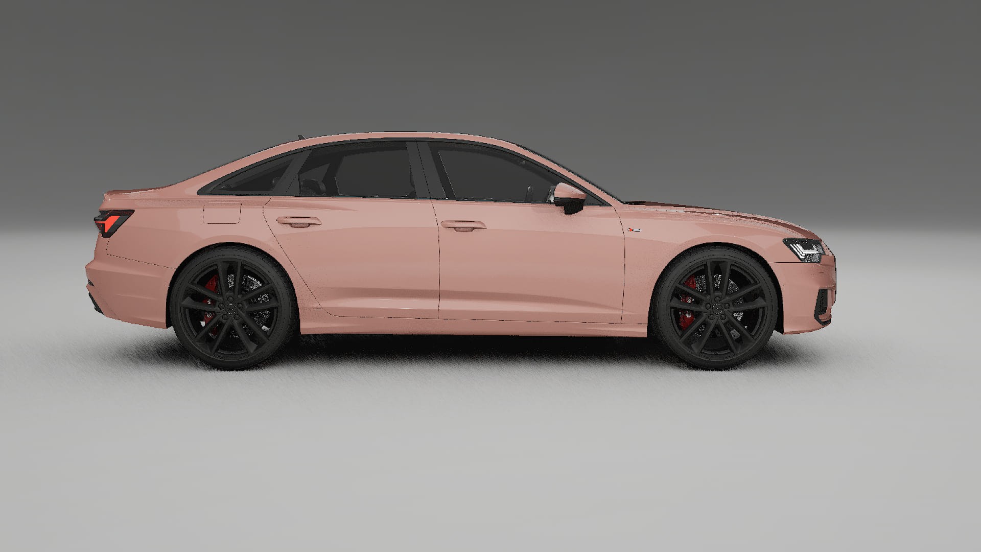 Audi A6 S-Line C8 TPU Paint Protection Film | BLUSH Color Change PPF Full Pre-Cut Kit