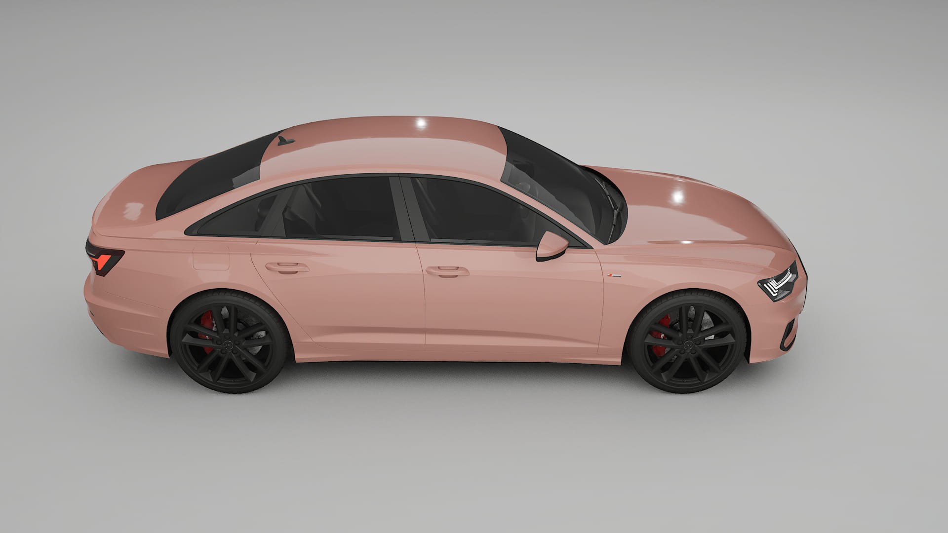 Audi A6 S-Line C8 TPU Paint Protection Film | BLUSH Color Change PPF Full Pre-Cut Kit